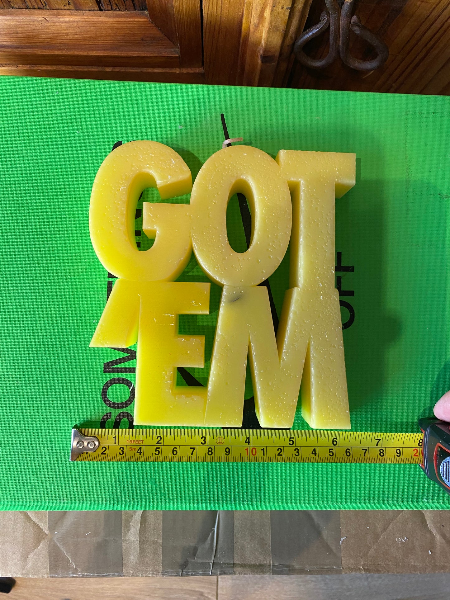 GOT EM’ SNEAKER CANDLE *scented* - #0021