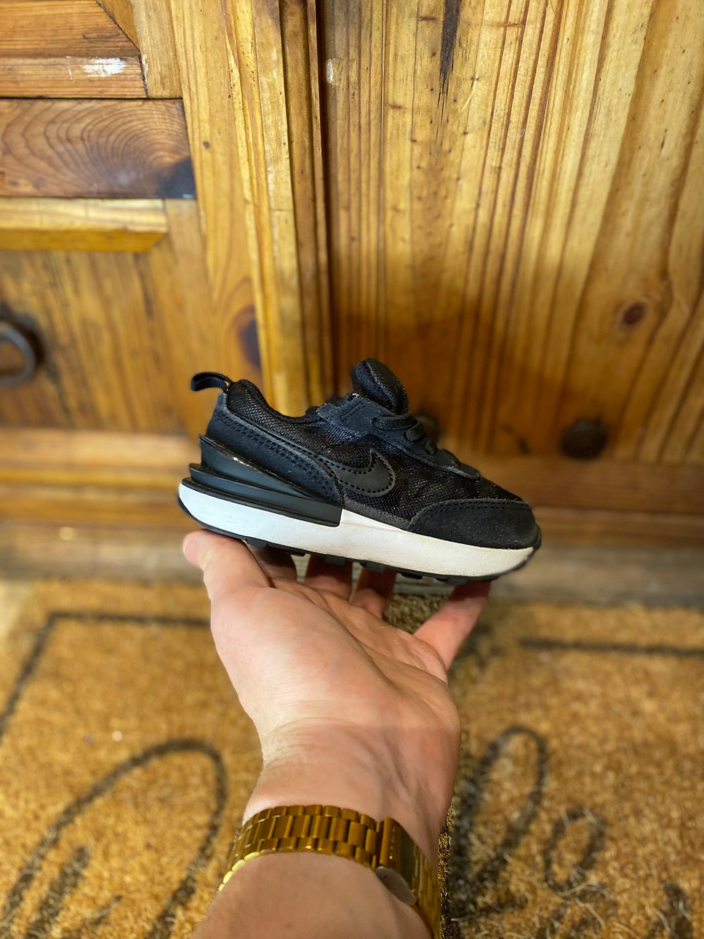 NIKE WAFFLE ONE ‘BLACK WHITE’ - UK 7.5? TD