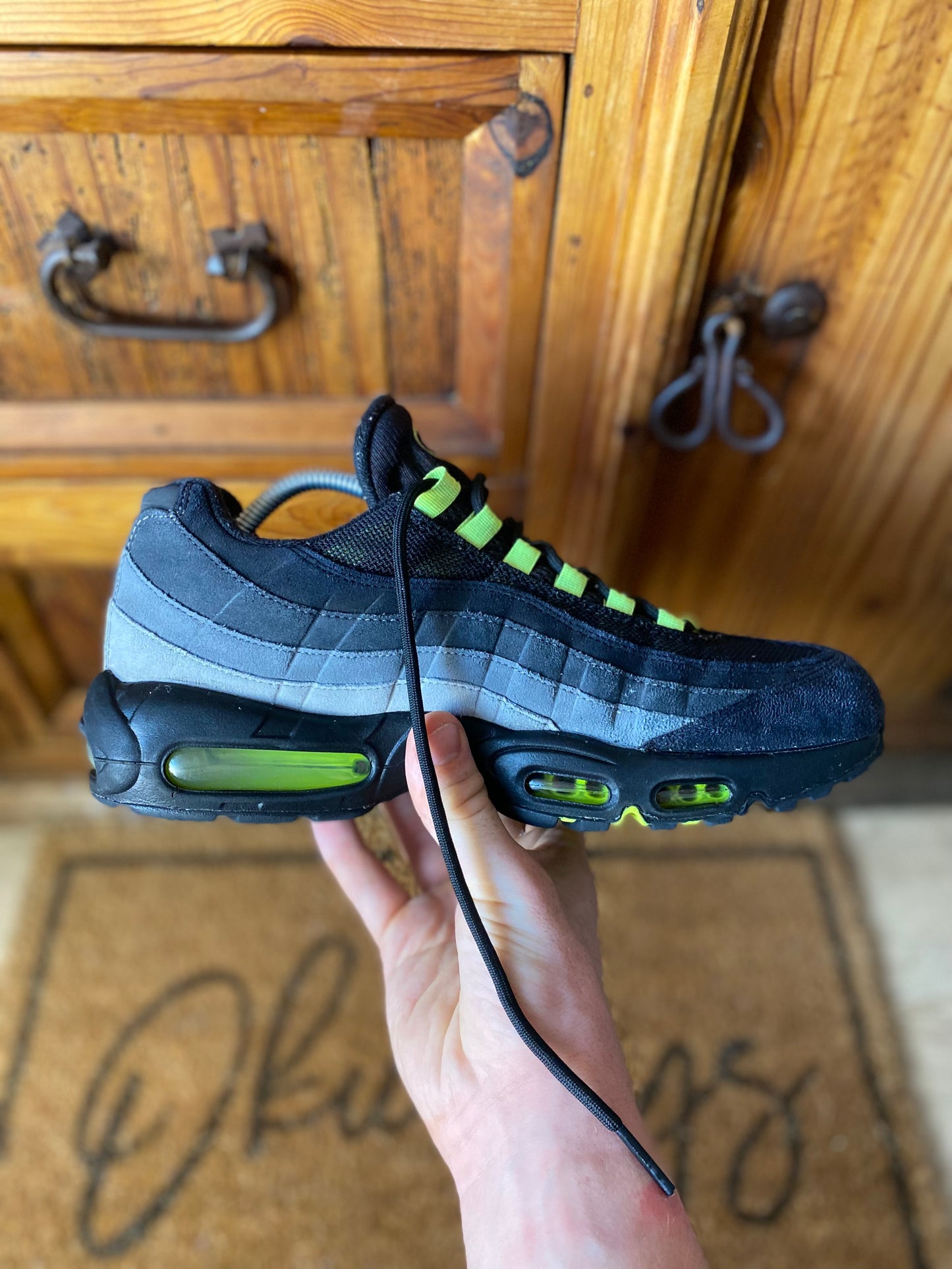 NIKE AIR MAX 95 ‘BLACK NEON’ - UK 9