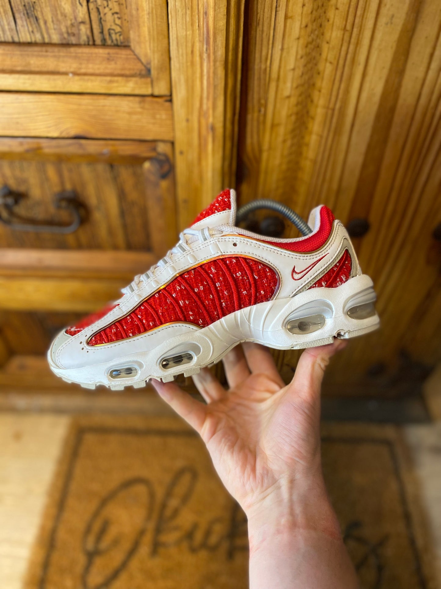 NIKE AIR MAX TAILWIND 4 ‘SUPREME WHITE’ - UK 7