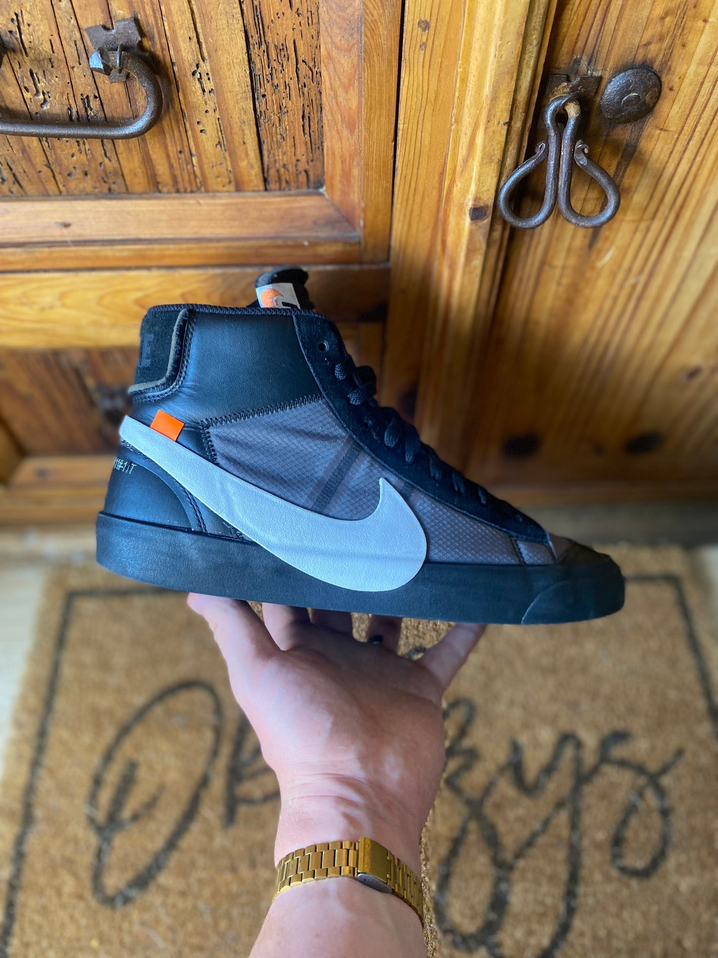 NIKE X OFF WHITE BLAZER MID ‘GRIM REAPER’ - UK 10