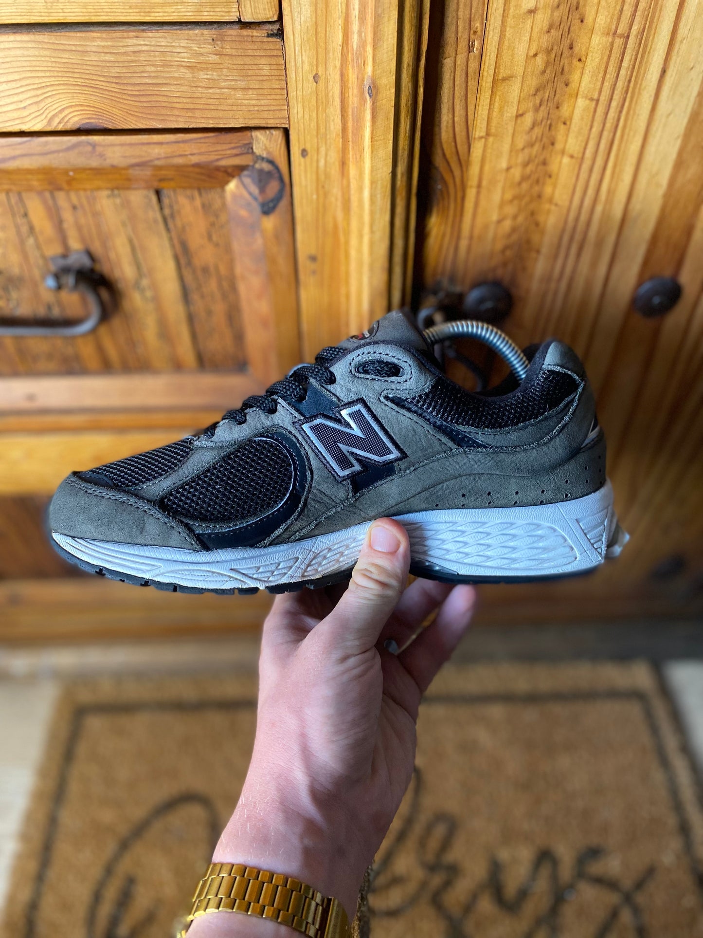 NEW BALANCE 2002R ‘BLACK GUNMETAL’ - UK 8
