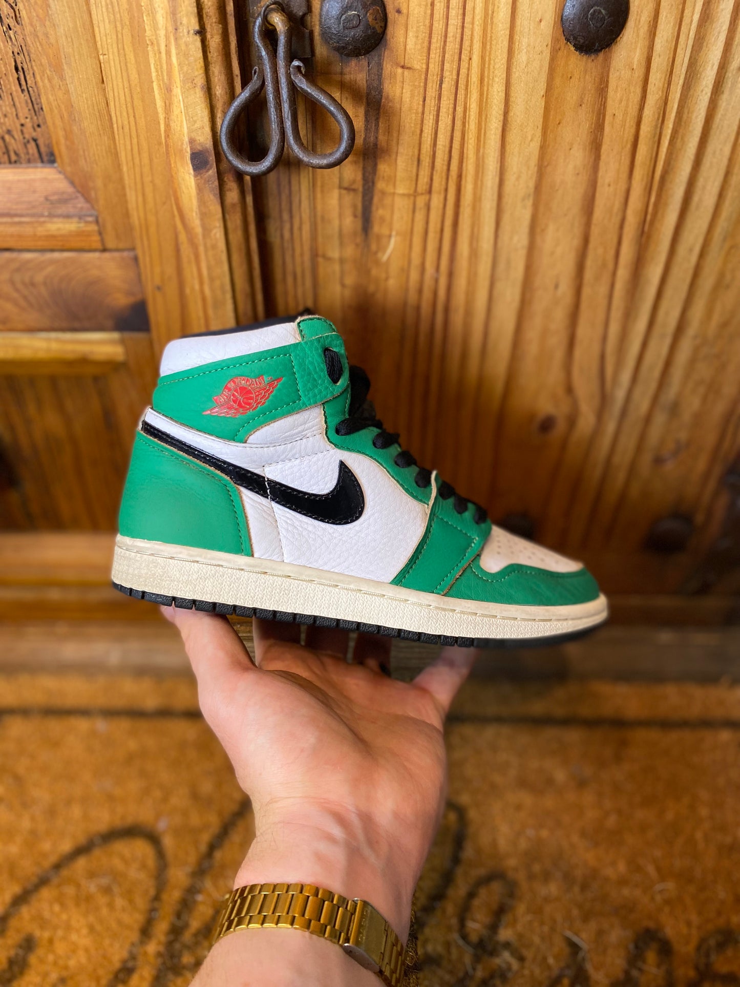 JORDAN 1 HIGH ‘LUCKY GREEN’ - UK 3.5