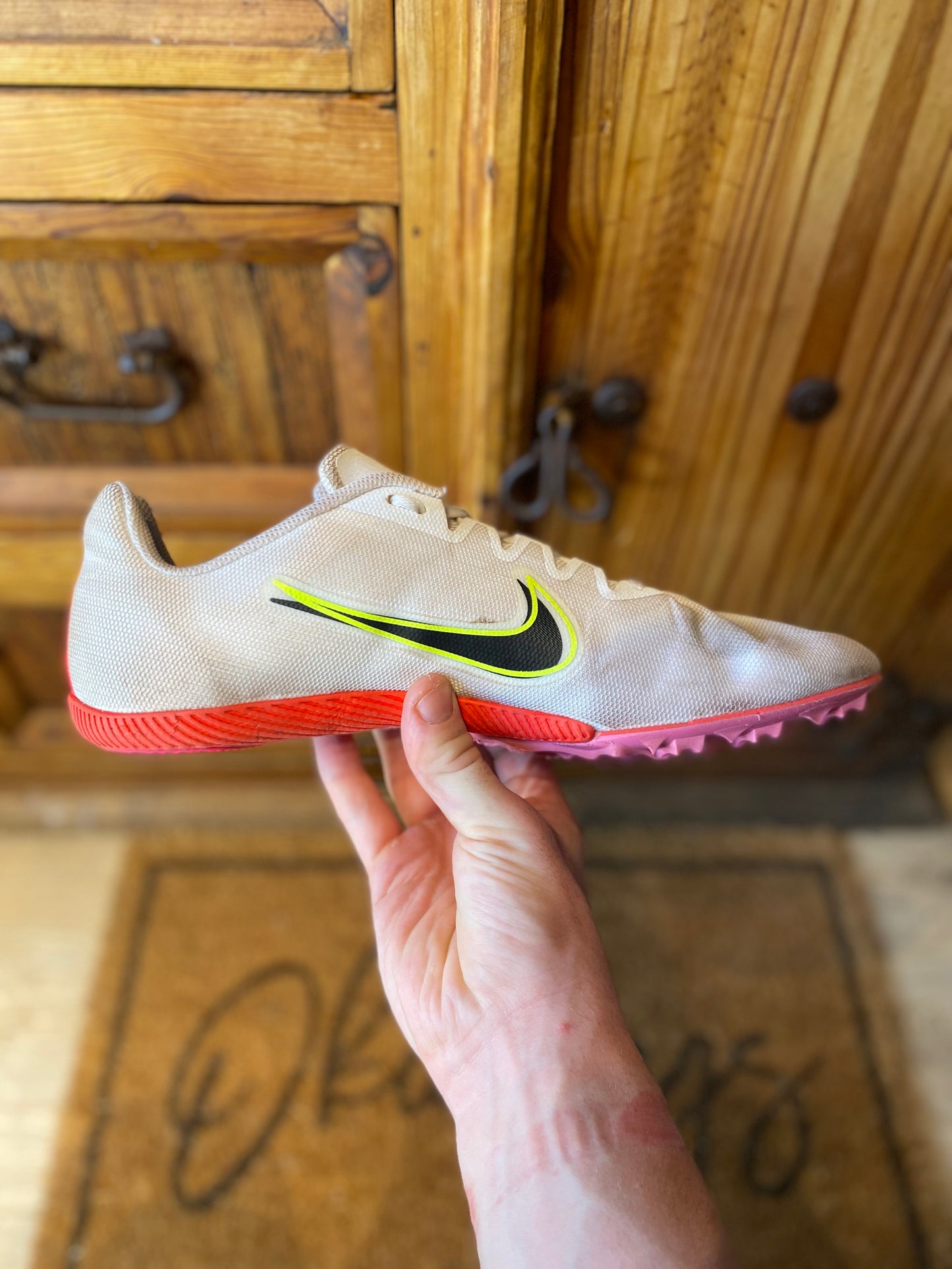 NIKE ZOOM RIVAL M9 SPIKES - UK 12