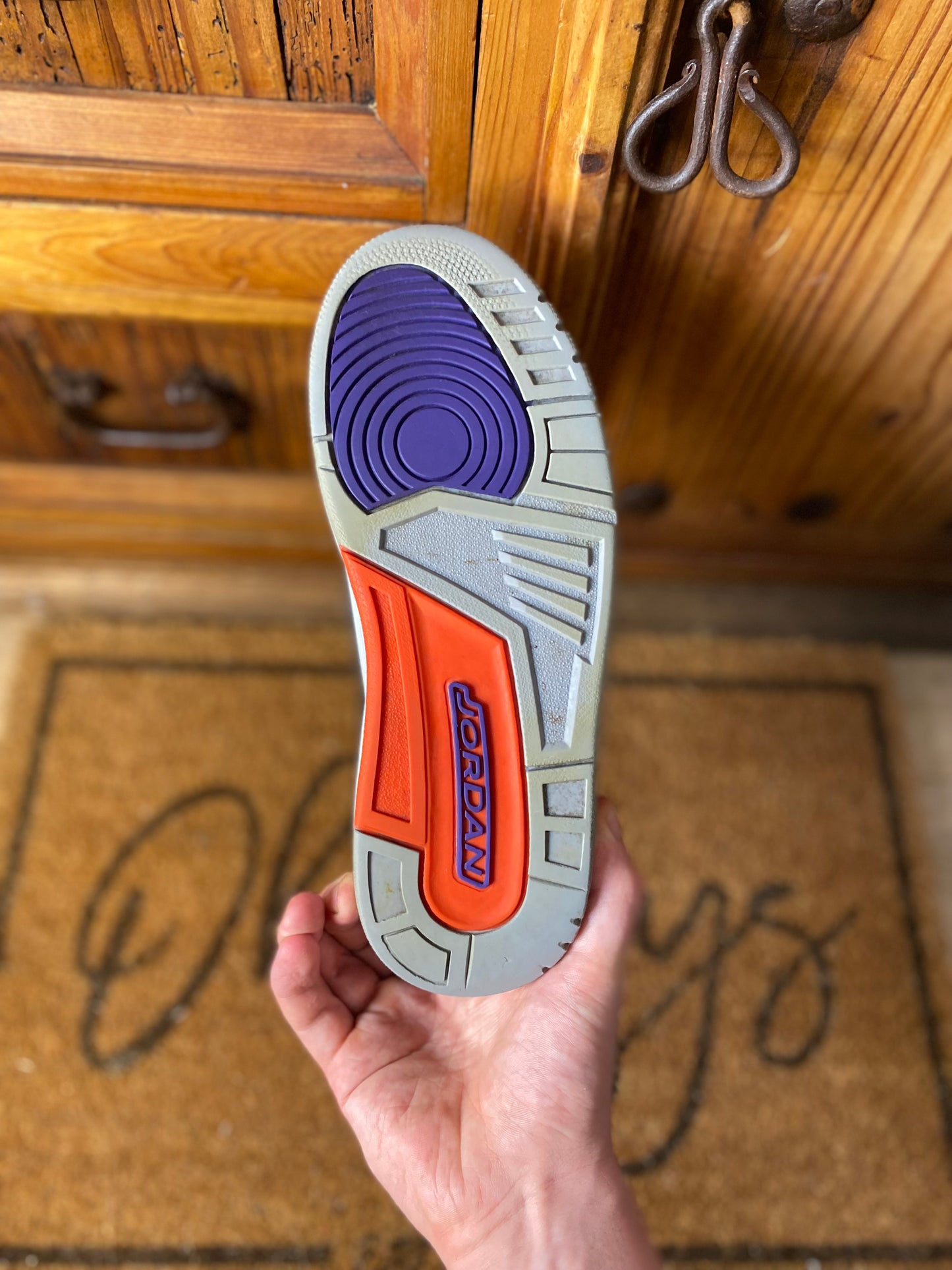 JORDAN 3 ‘COURT PURPLE’ - UK 7