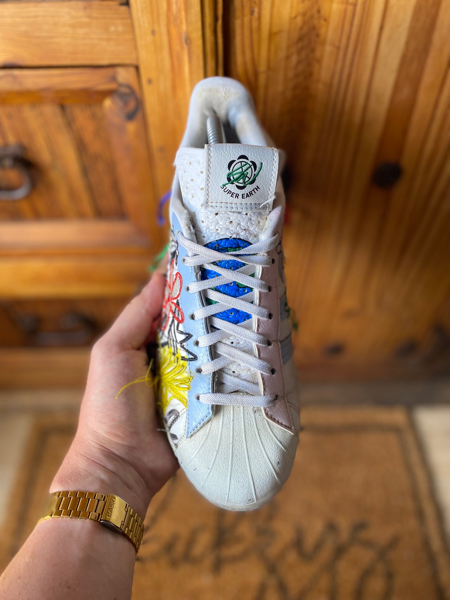 ADIDAS SUPERSTAR SEAN WOTHERSPOON SUPEREARTH - UK 7.5
