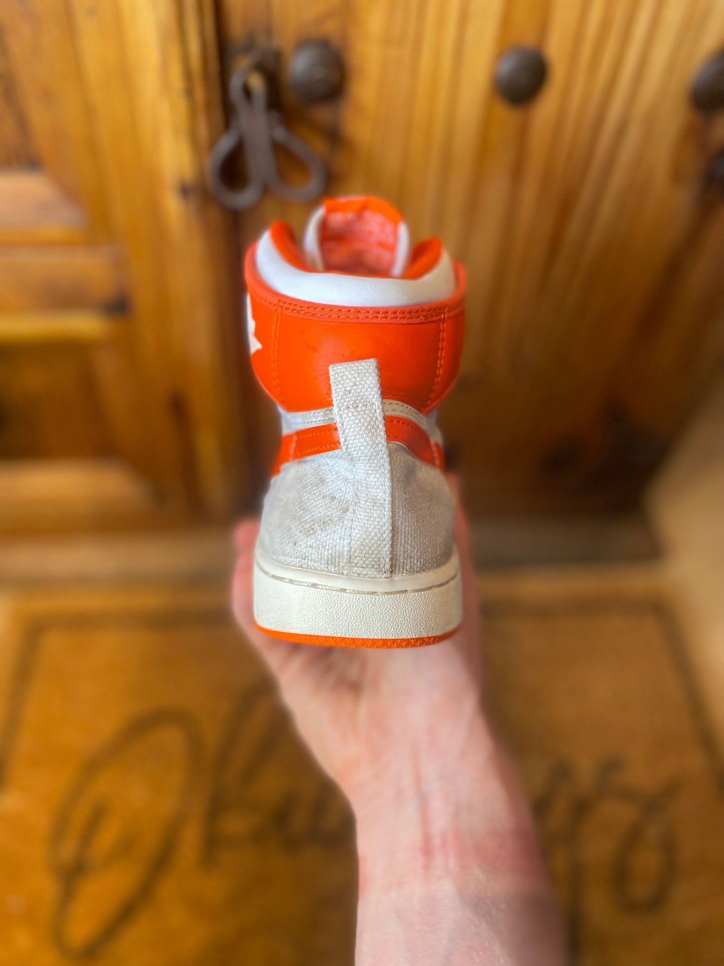 JORDAN 1 AJKO ‘RUSH ORANGE’ - UK 8.5
