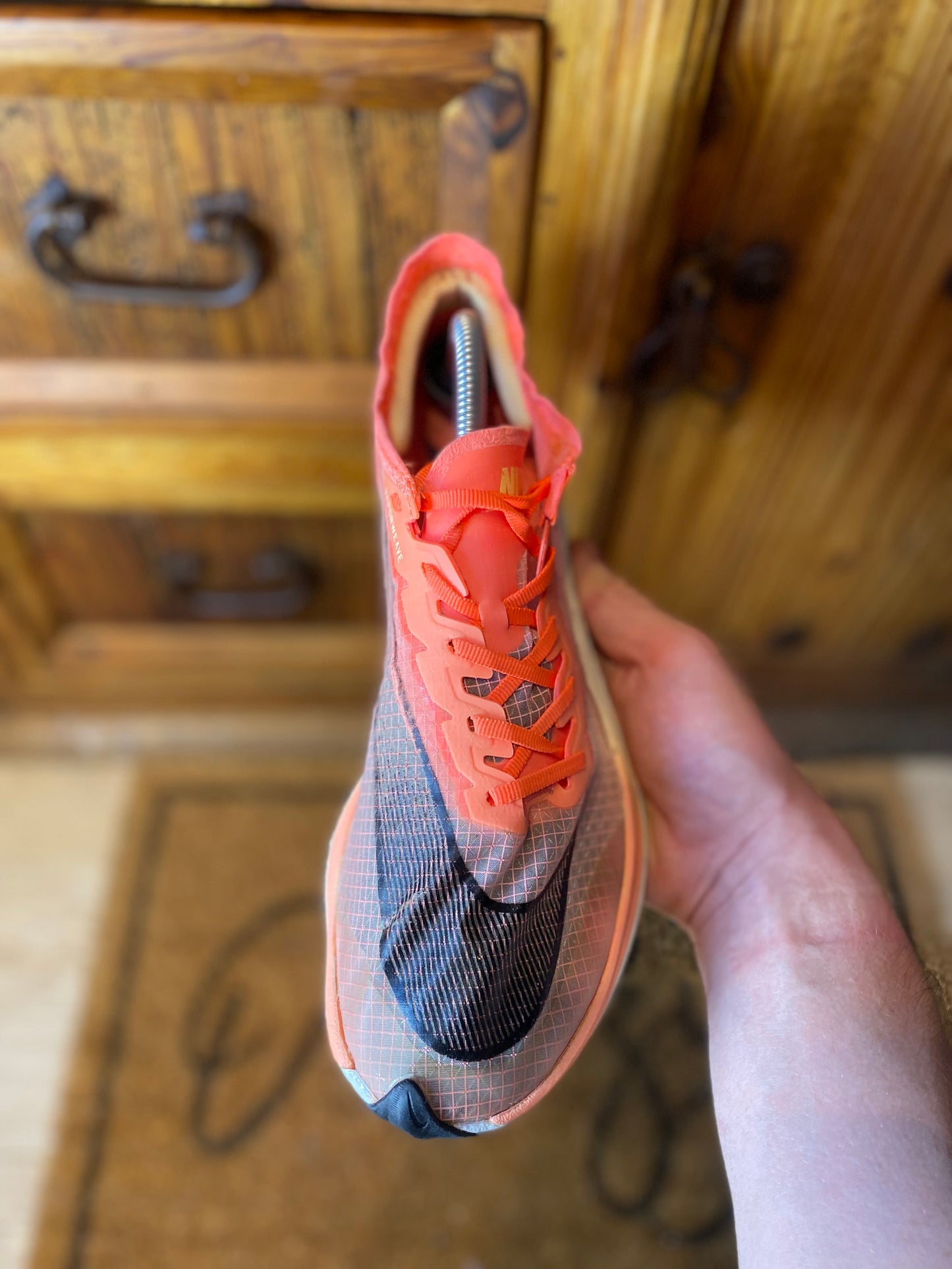 NIKE VAPORFLY ‘BRIGHT MANGO’ - UK 8.5