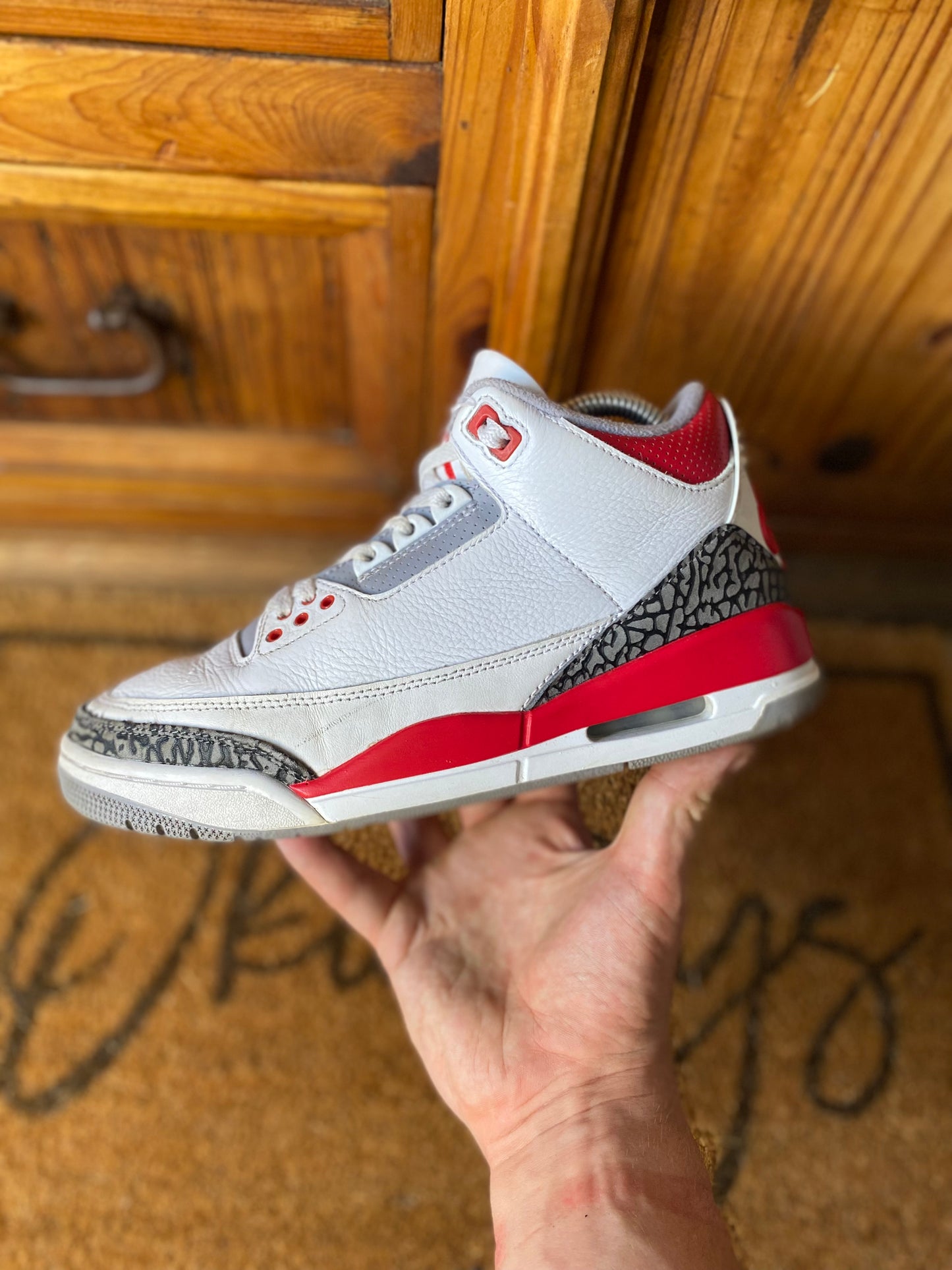 JORDAN 3 ‘FIRE RED’ - UK 6