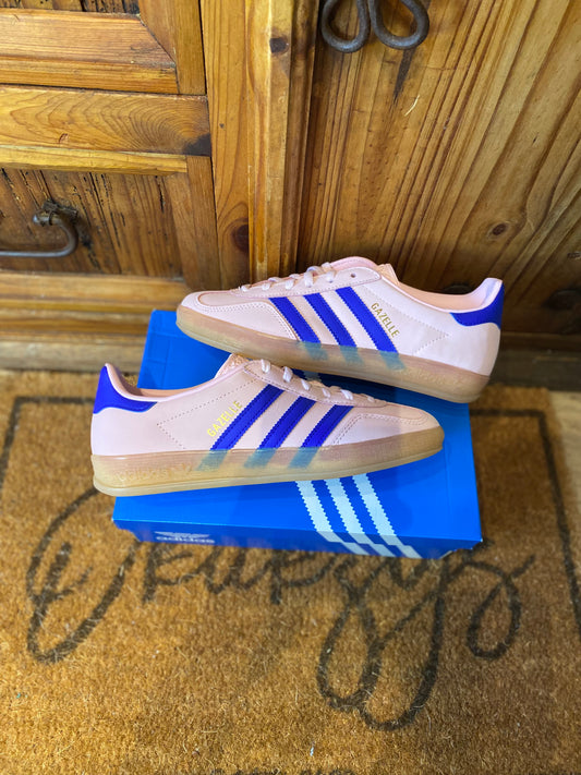 ADIDAS GAZELLE INDOOR ‘CLEAR PINK’ - DS - UK 4.5