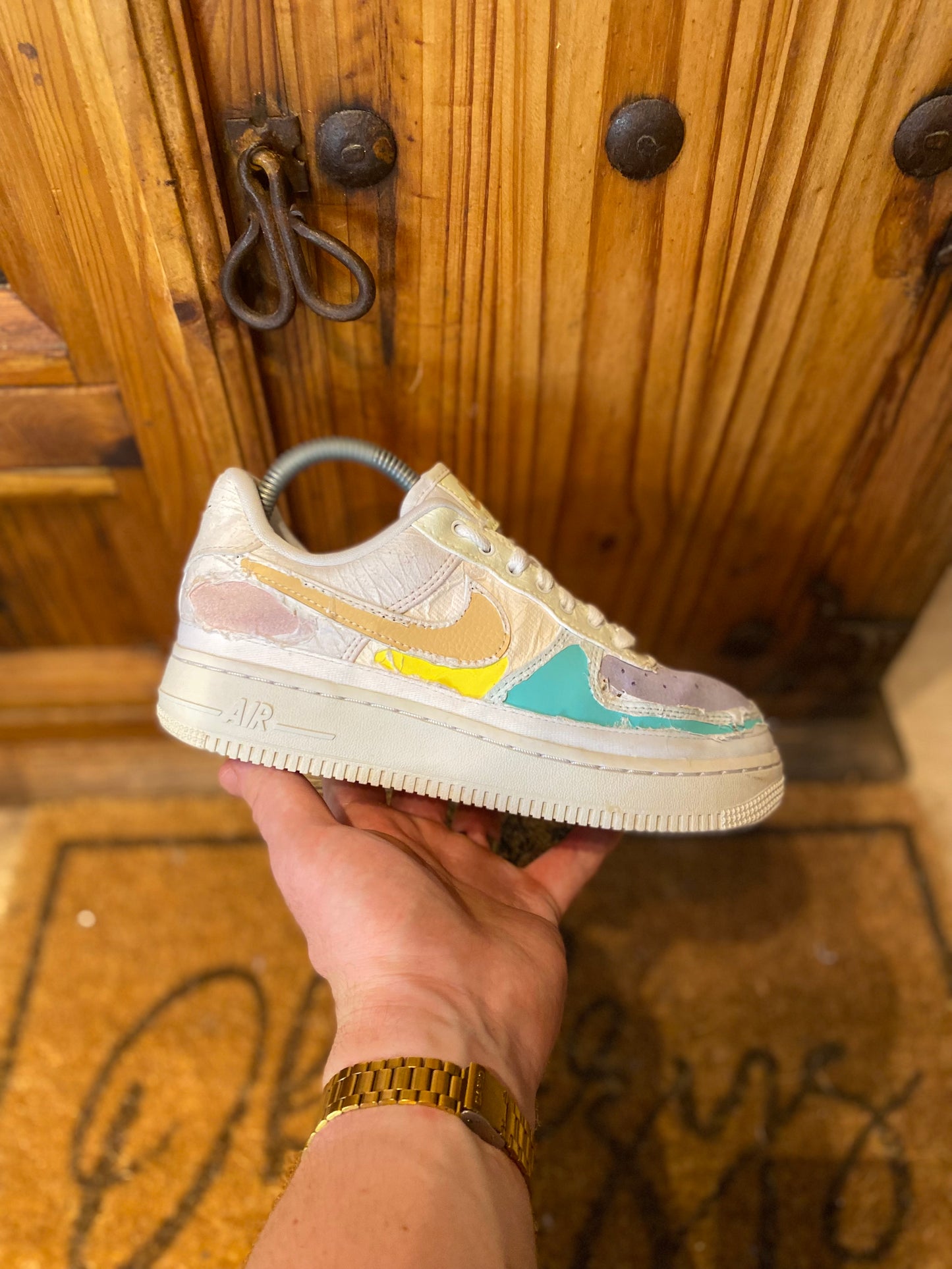 NIKE AIR FORCE 1 TEAR AWAY ‘PASTEL REVEAL’ - UK 4