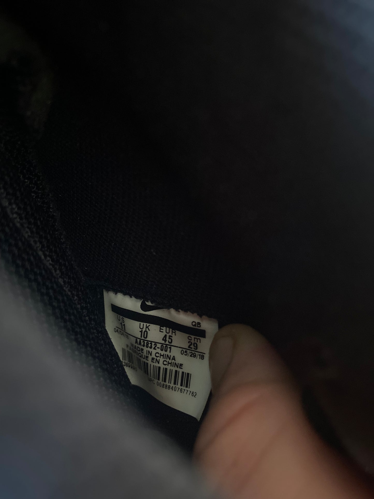 NIKE X OFF WHITE BLAZER MID ‘GRIM REAPER’ - UK 10