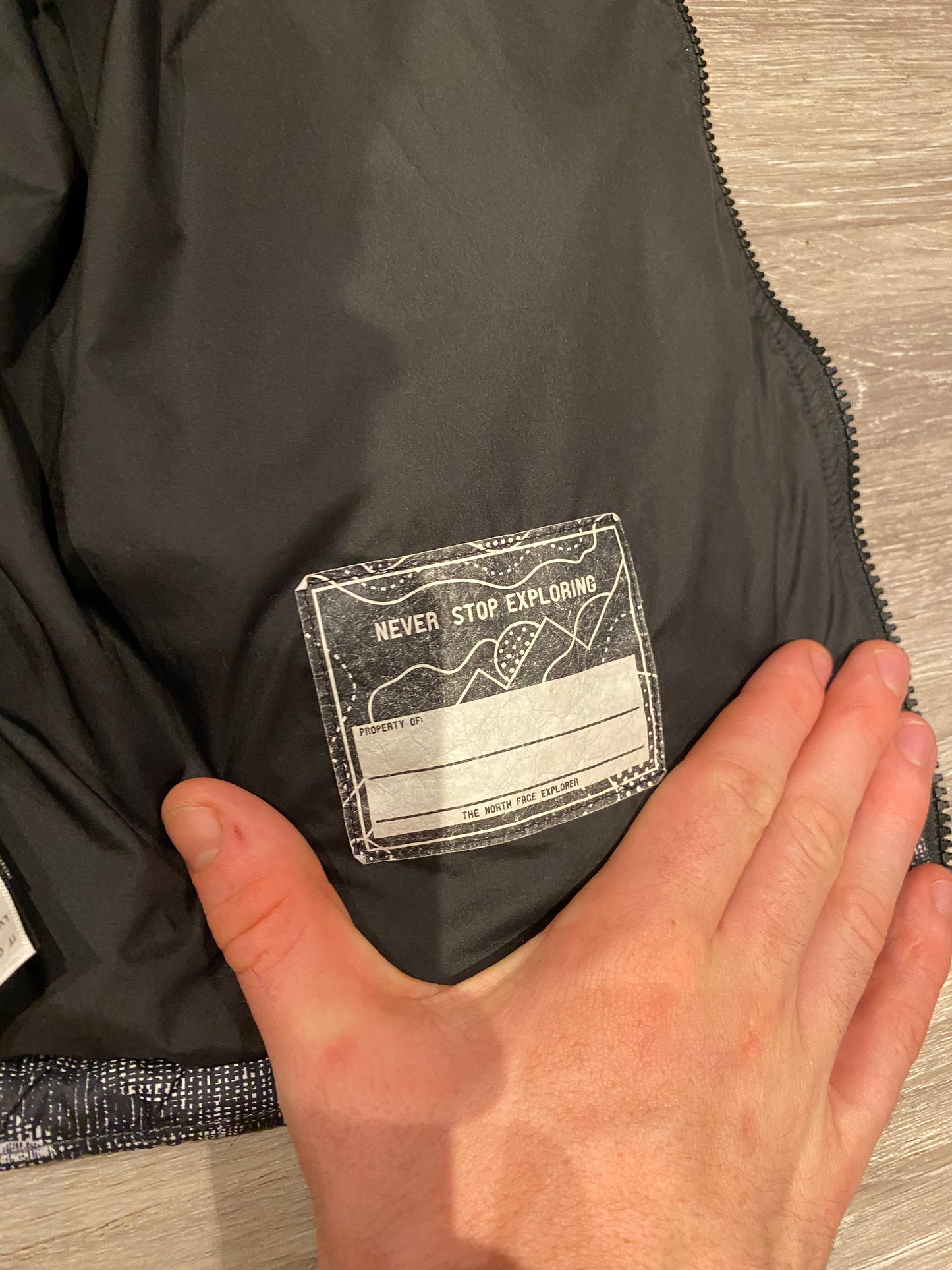 THE NORTH FACE NUPTSE 700 PUFFER GILET - JUNIOR XL
