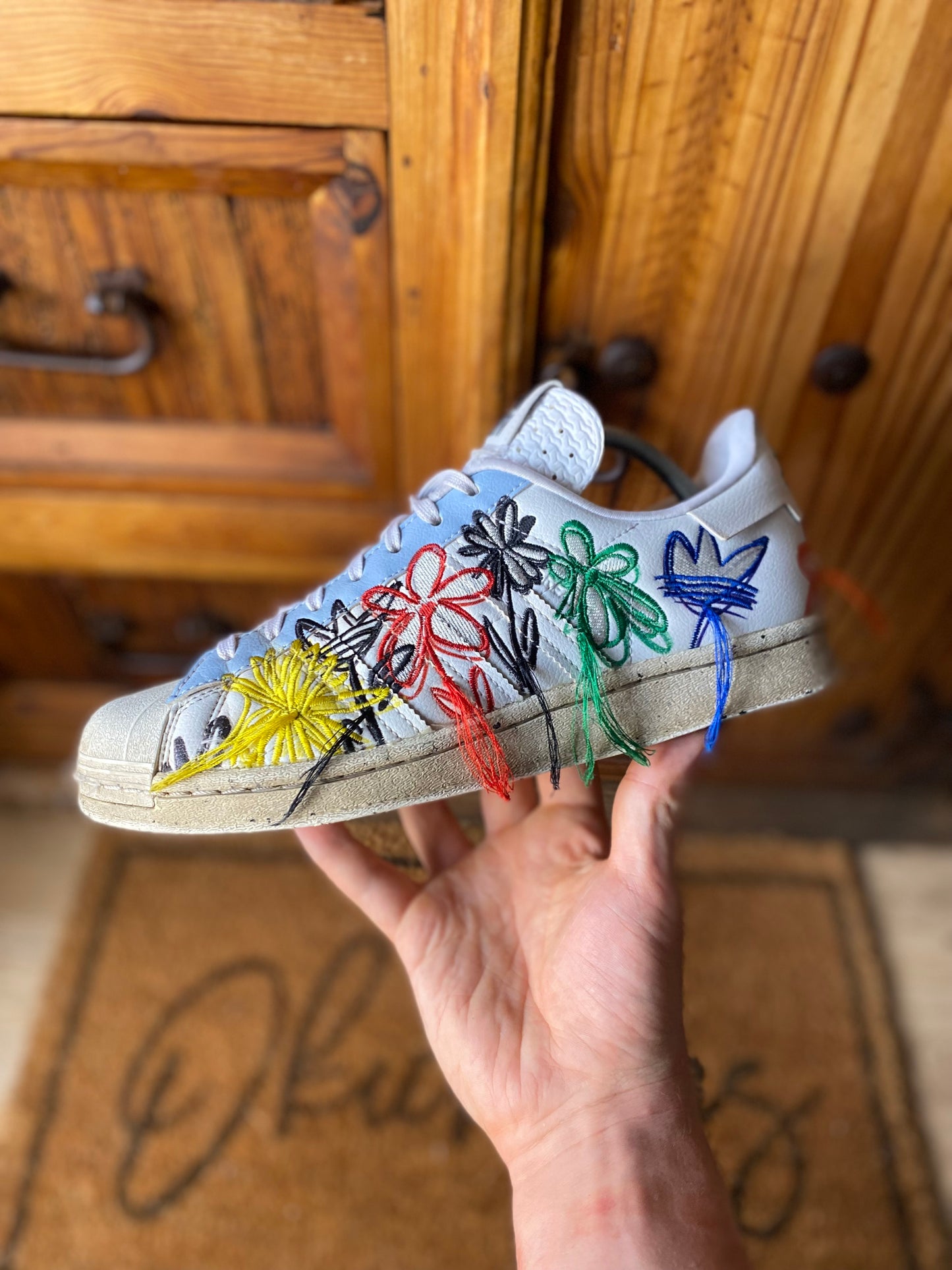 ADIDAS SUPERSTAR SEAN WOTHERSPOON SUPEREARTH - UK 7.5