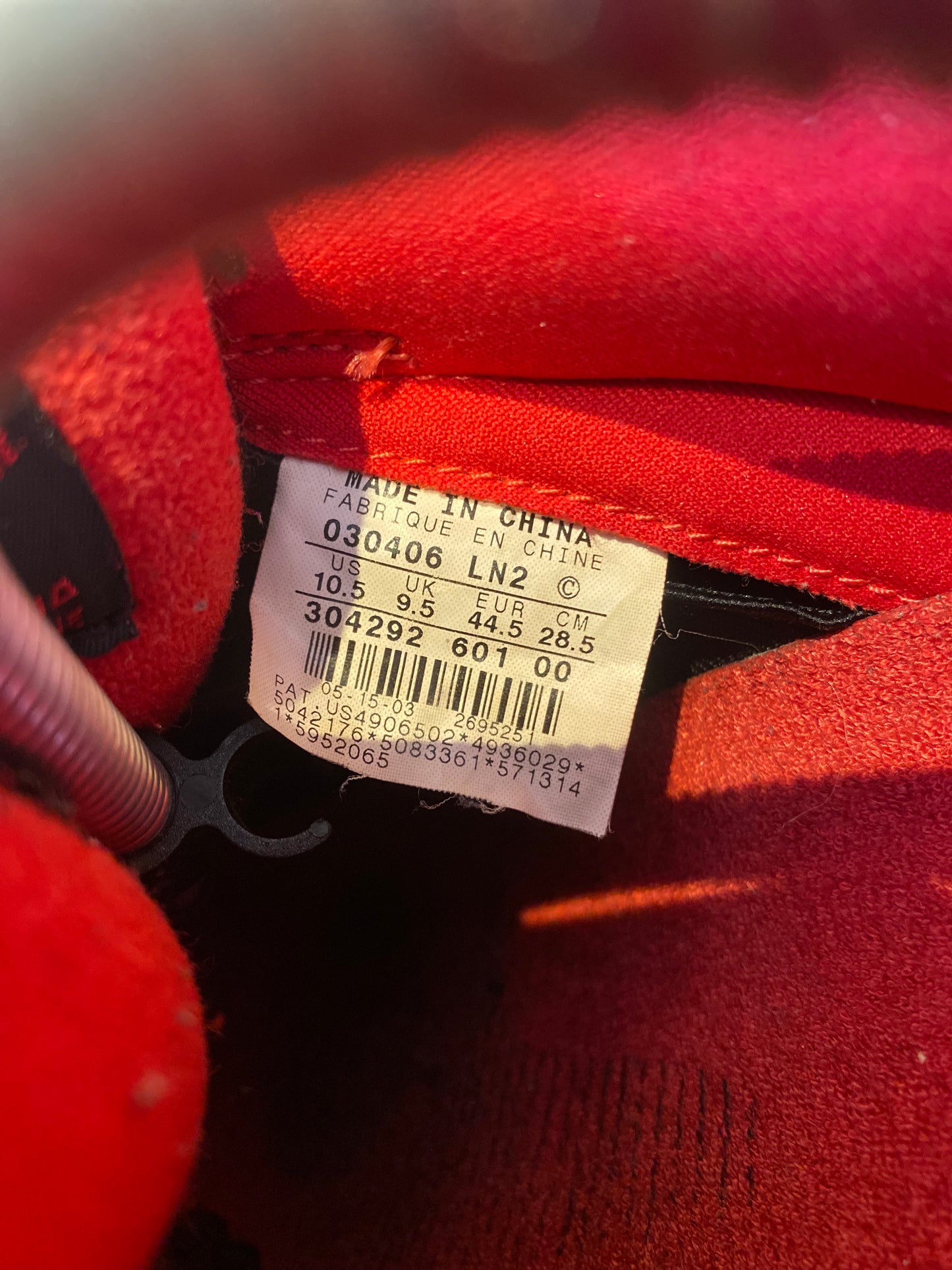 NIKE SB DUNK LOW ‘PURE BLOOD’ - 2003 *RARE* - UK 9.5