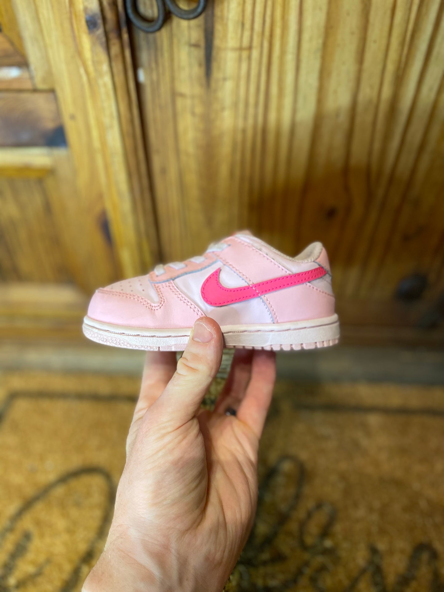 NIKE DUNK LOW ‘TRIPLE PINK’ - UK 7.5 TD