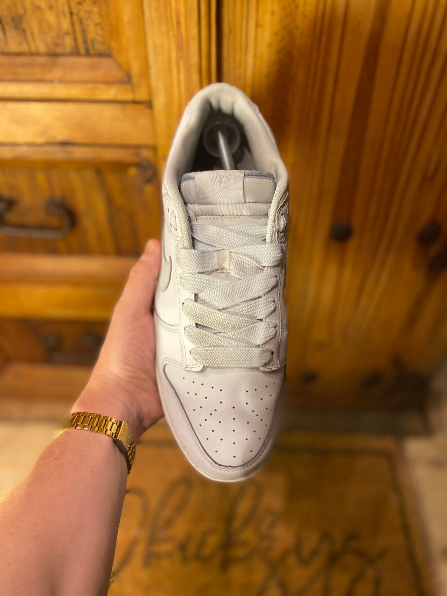 NIKE DUNK LOW ‘WHITE PURE PLATINUM’ - UK 11