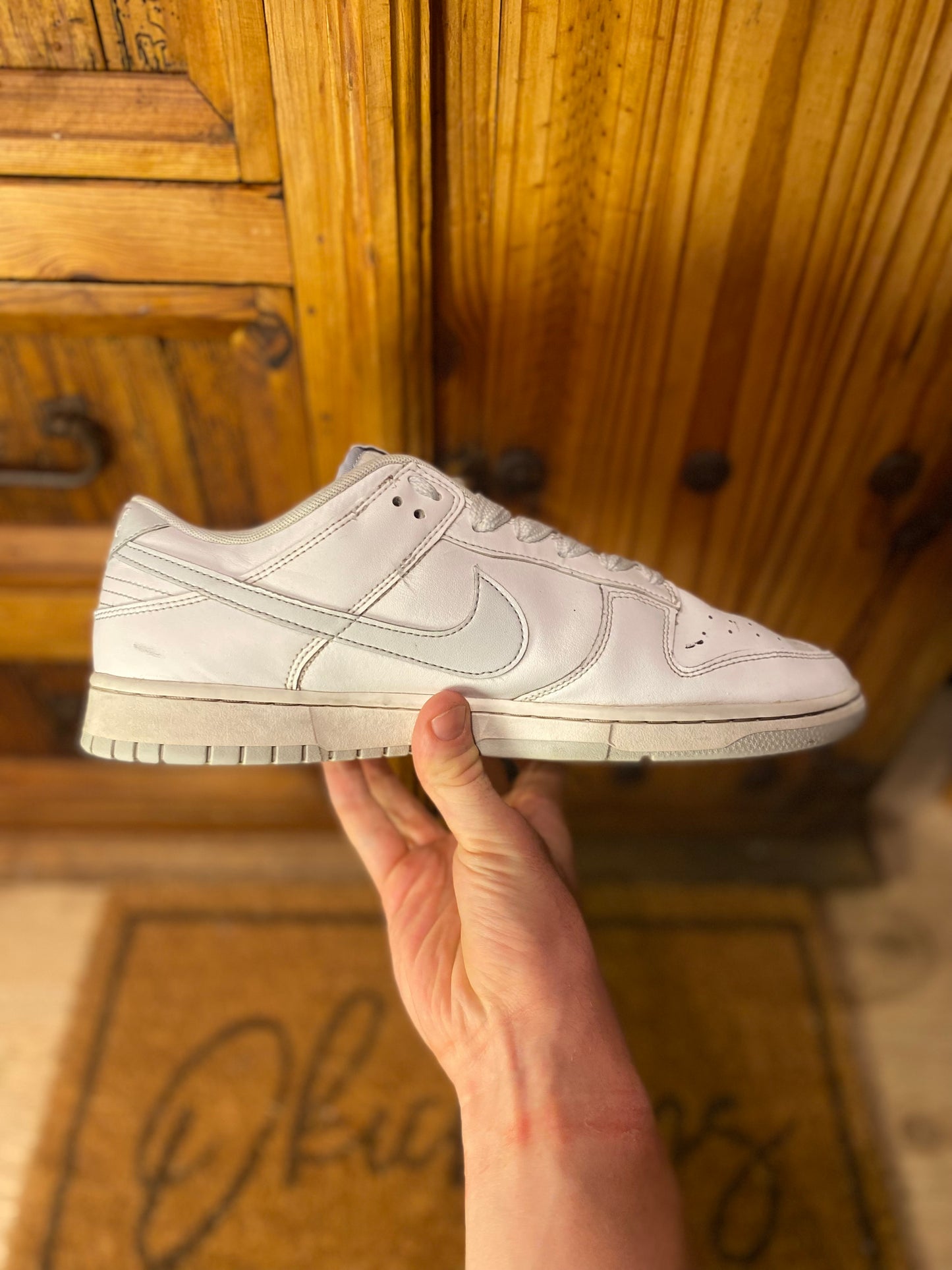 NIKE DUNK LOW ‘WHITE PURE PLATINUM’ - UK 11