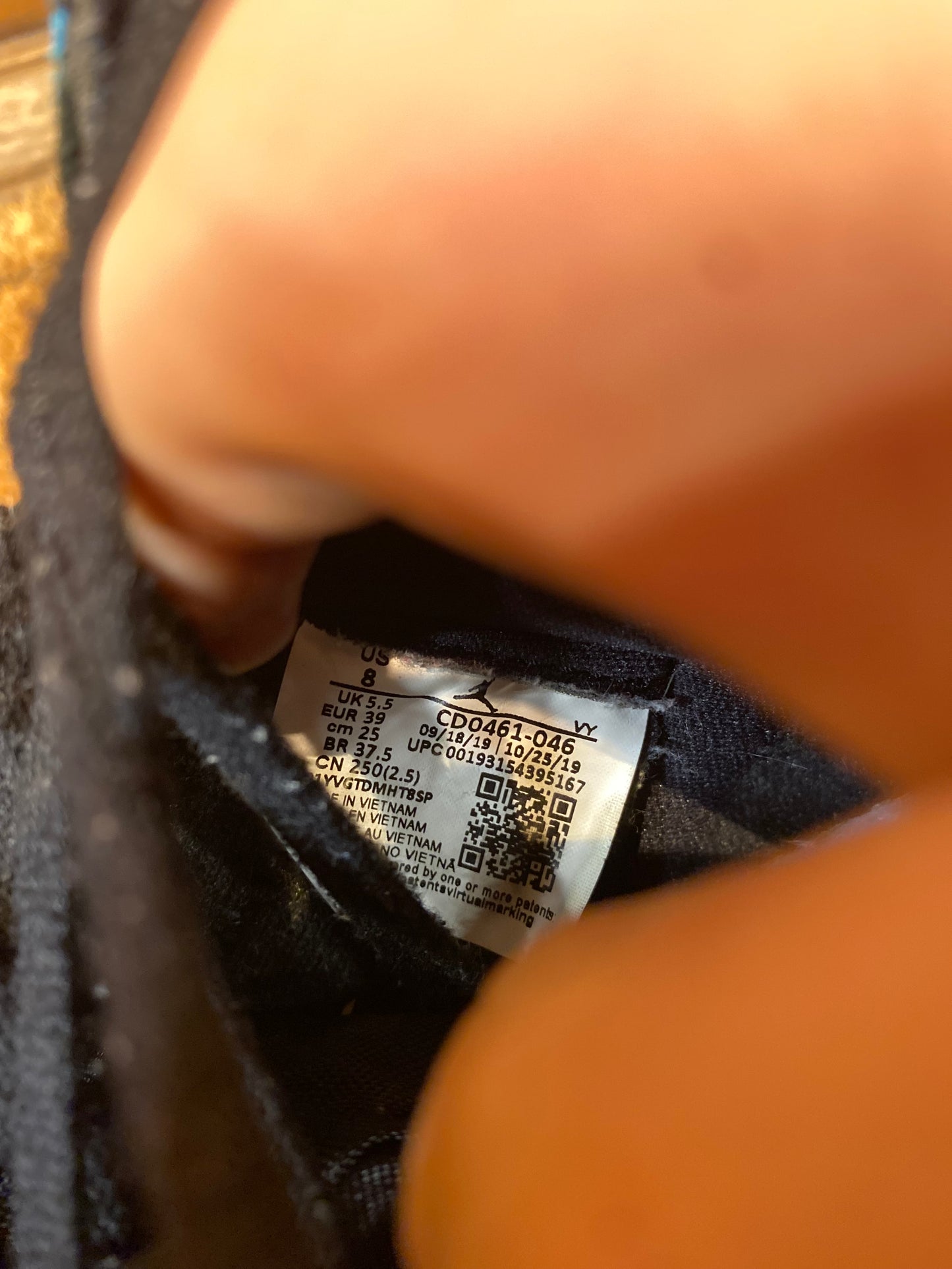 JORDAN 1 HIGH ‘NC TO CHI’ - UK 5.5