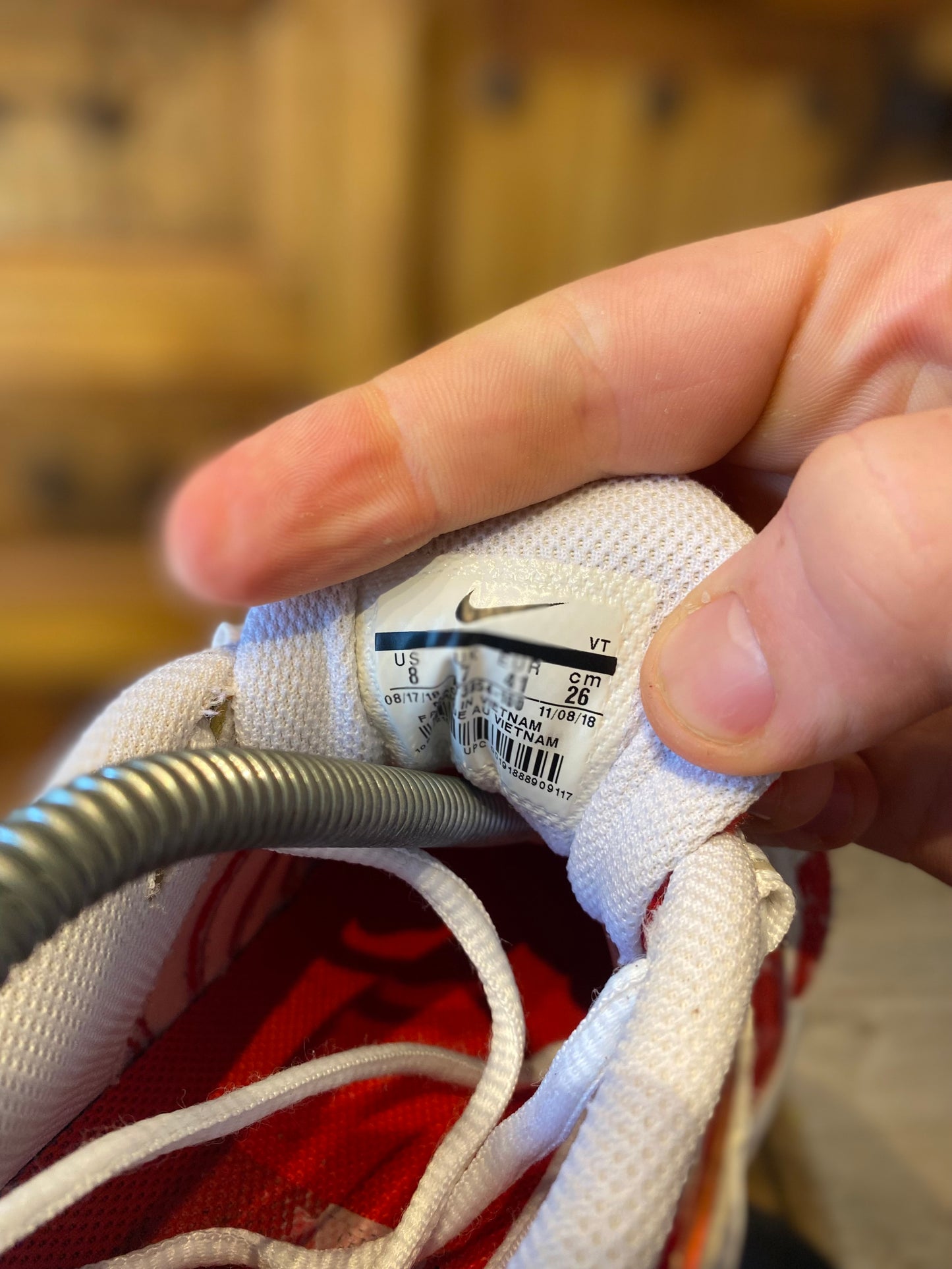 NIKE AIR MAX TAILWIND 4 ‘SUPREME WHITE’ - UK 7