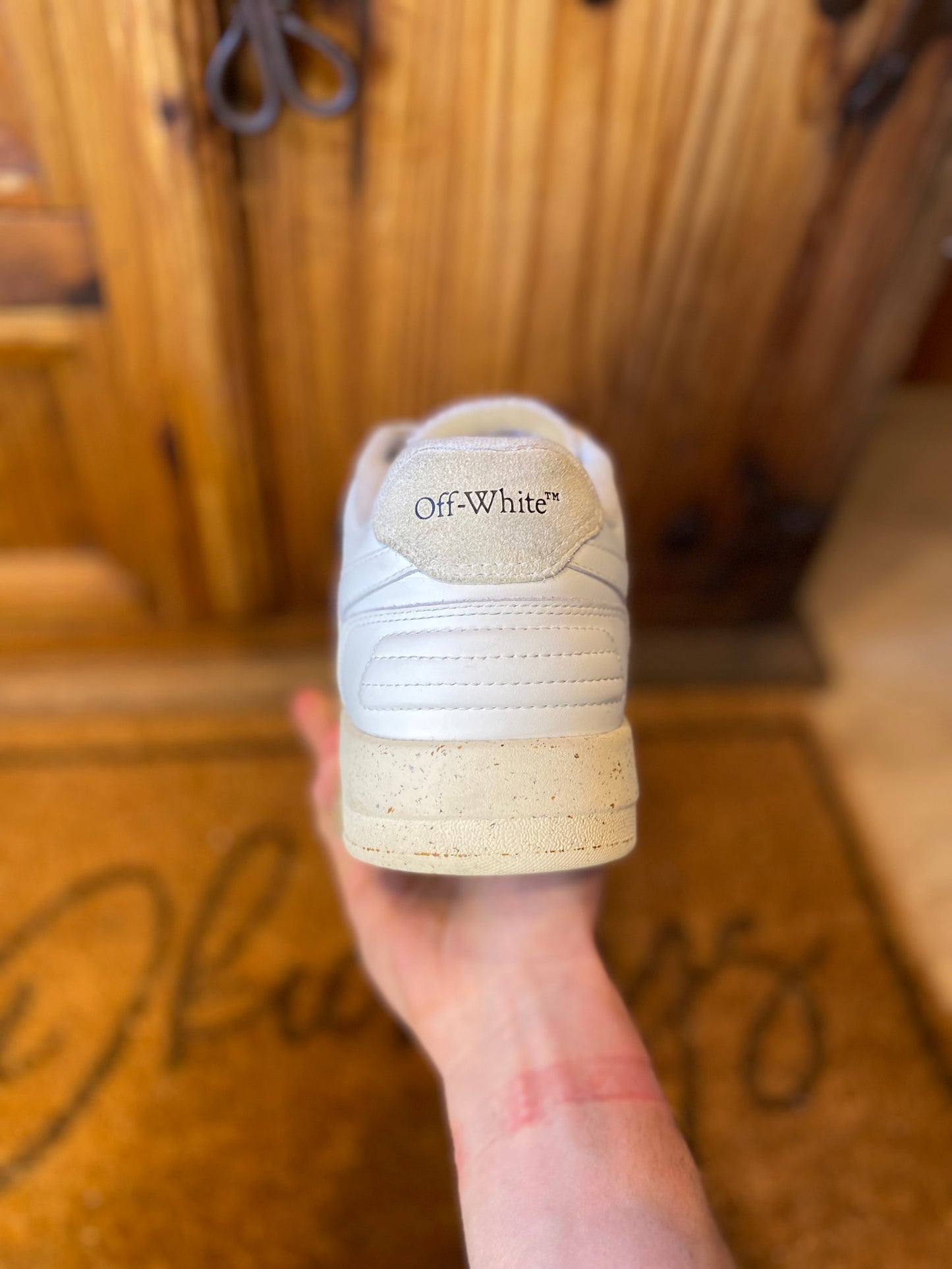 OFF-WHITE OUT OF OFFICE LOW SLIM ‘WHITE’ - UK 12