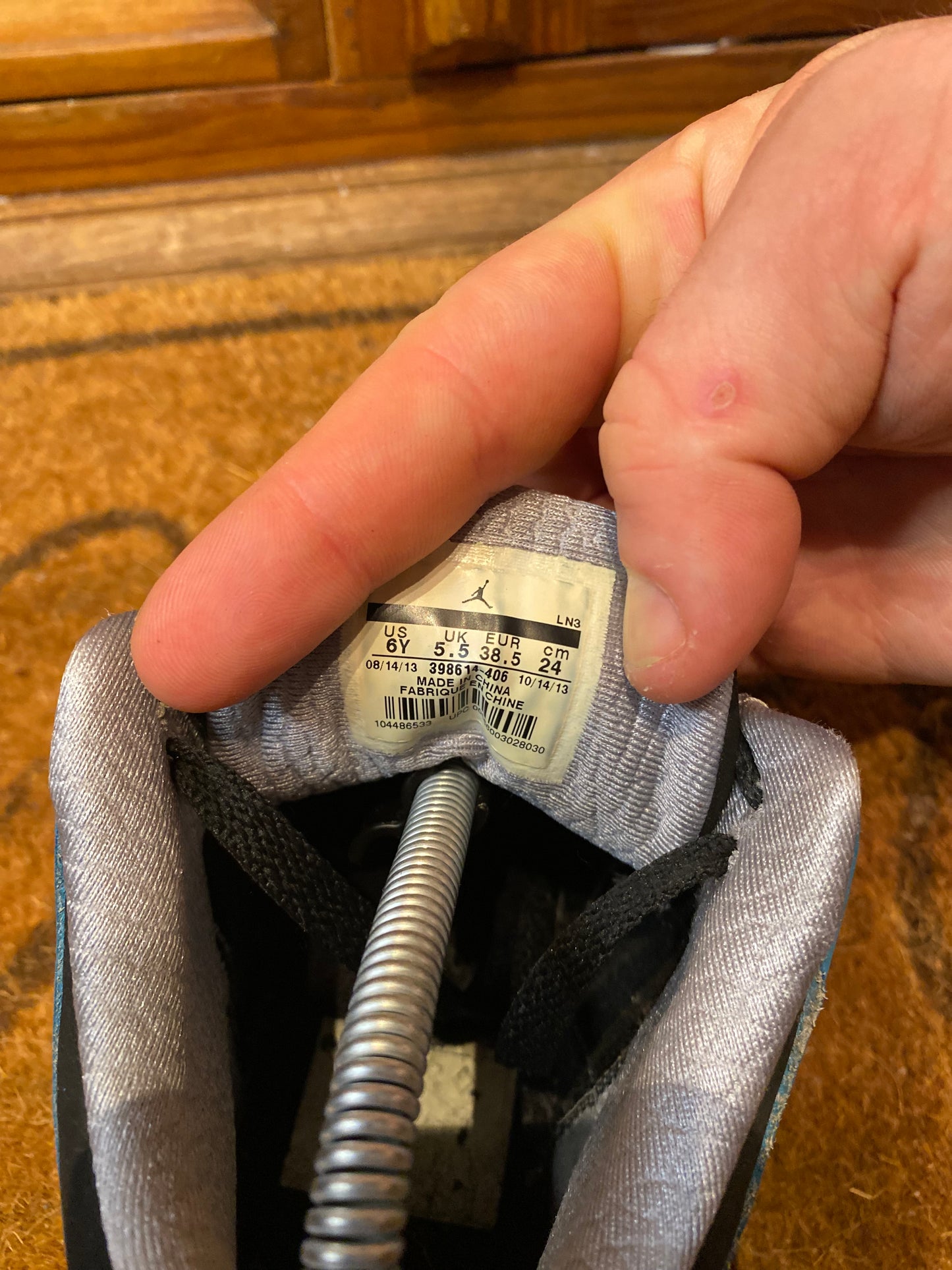 JORDAN 3 ‘POWDER BLUE’ - UK 5.5