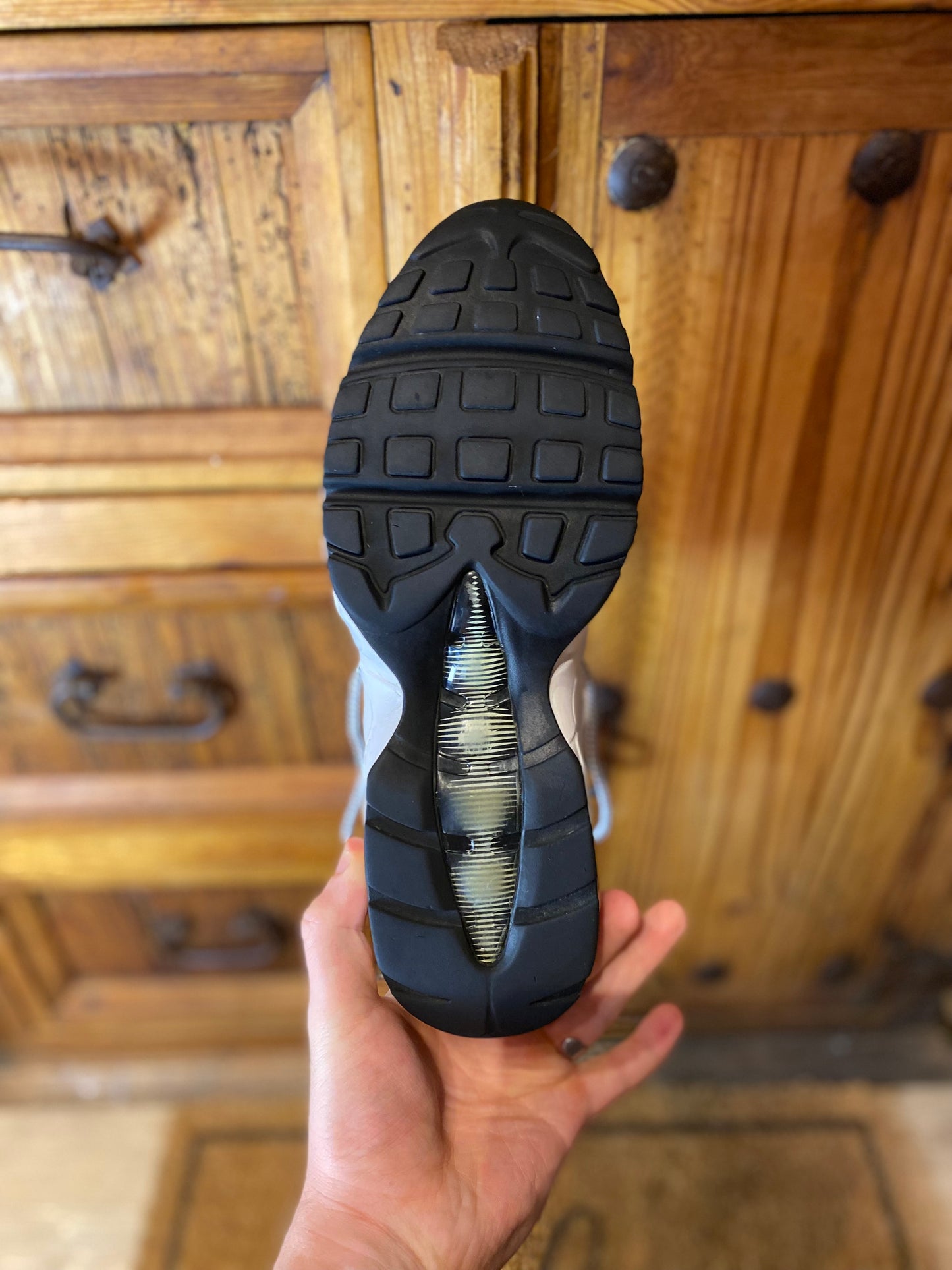 NIKE AIR MAX 95 ‘WHITE BLACK’ - UK 9