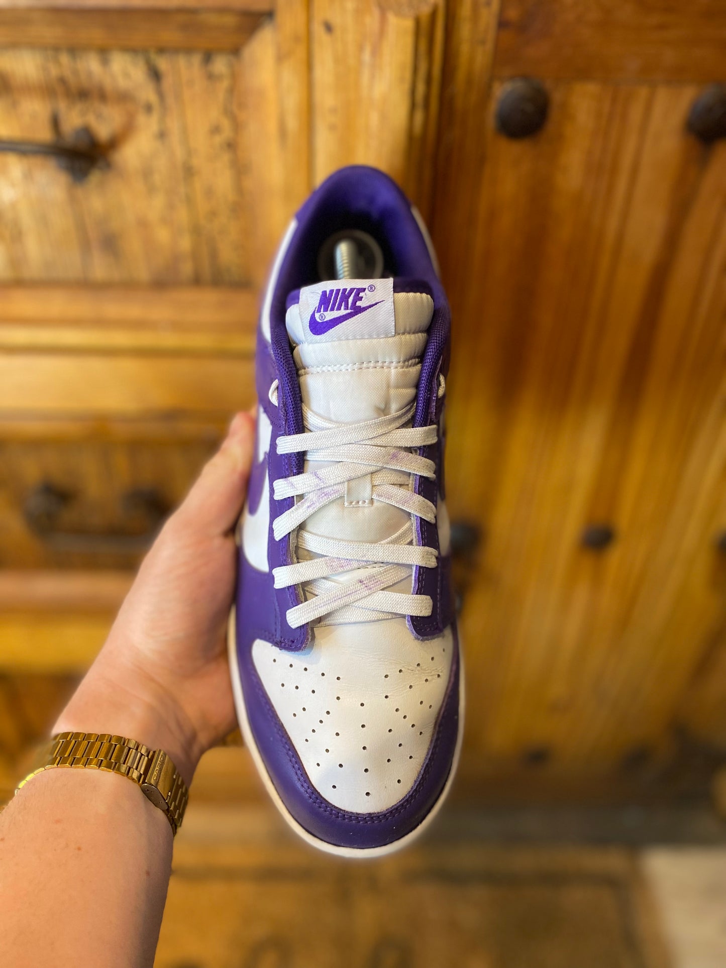 NIKE DUNK LOW ‘COURT PURPLE’ - UK 8.5