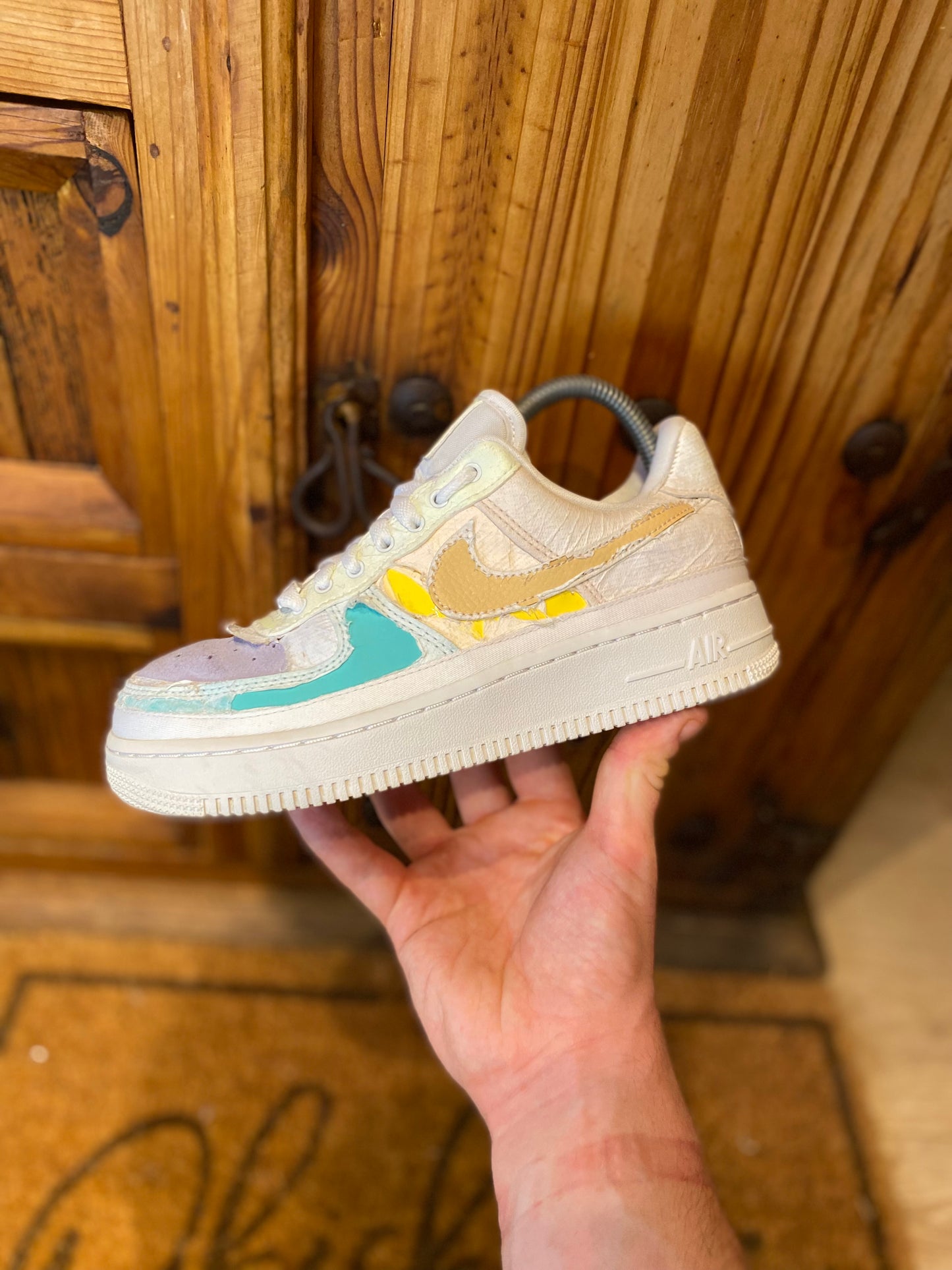NIKE AIR FORCE 1 TEAR AWAY ‘PASTEL REVEAL’ - UK 4