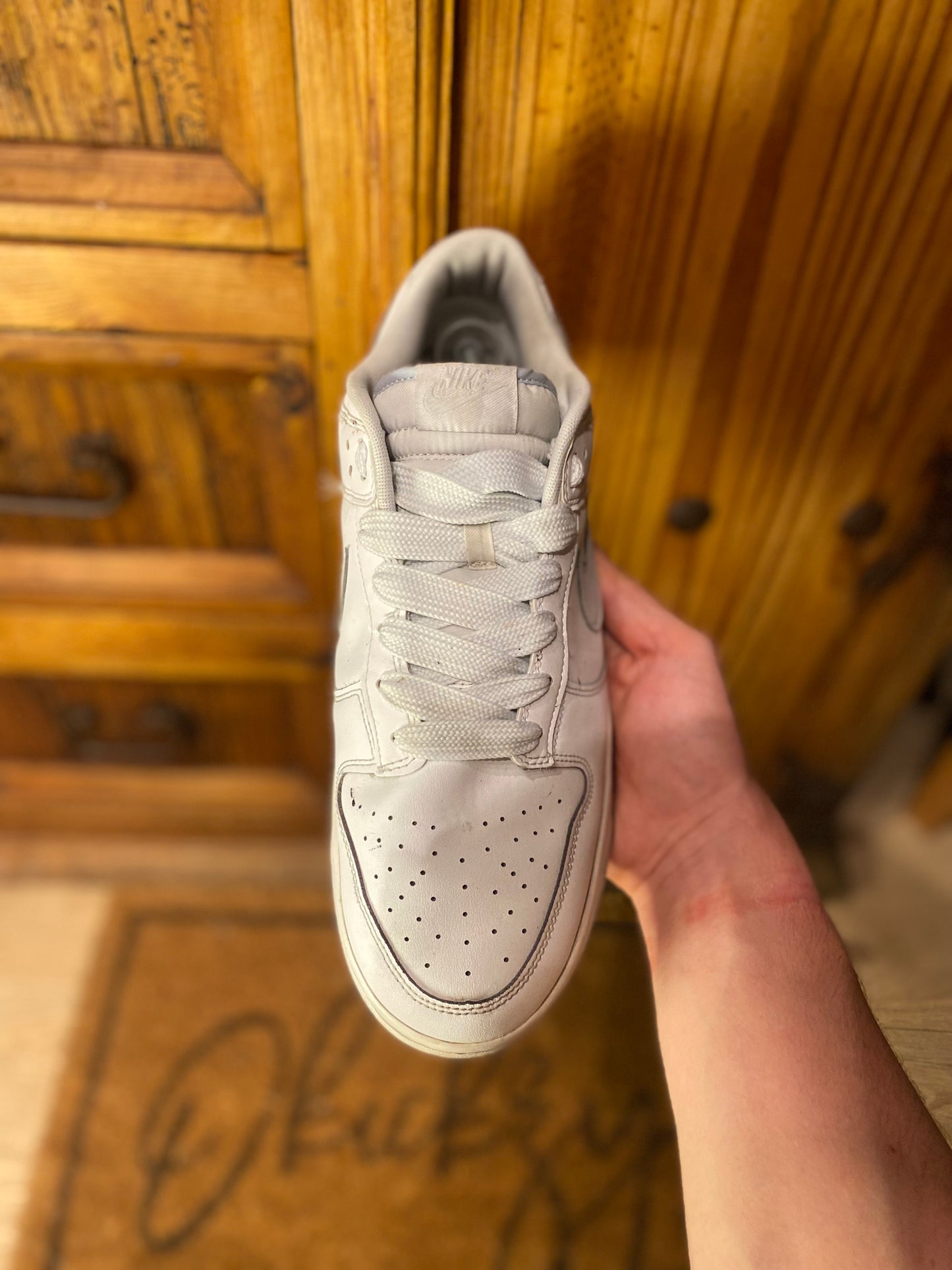 NIKE DUNK LOW ‘WHITE PURE PLATINUM’ - UK 11