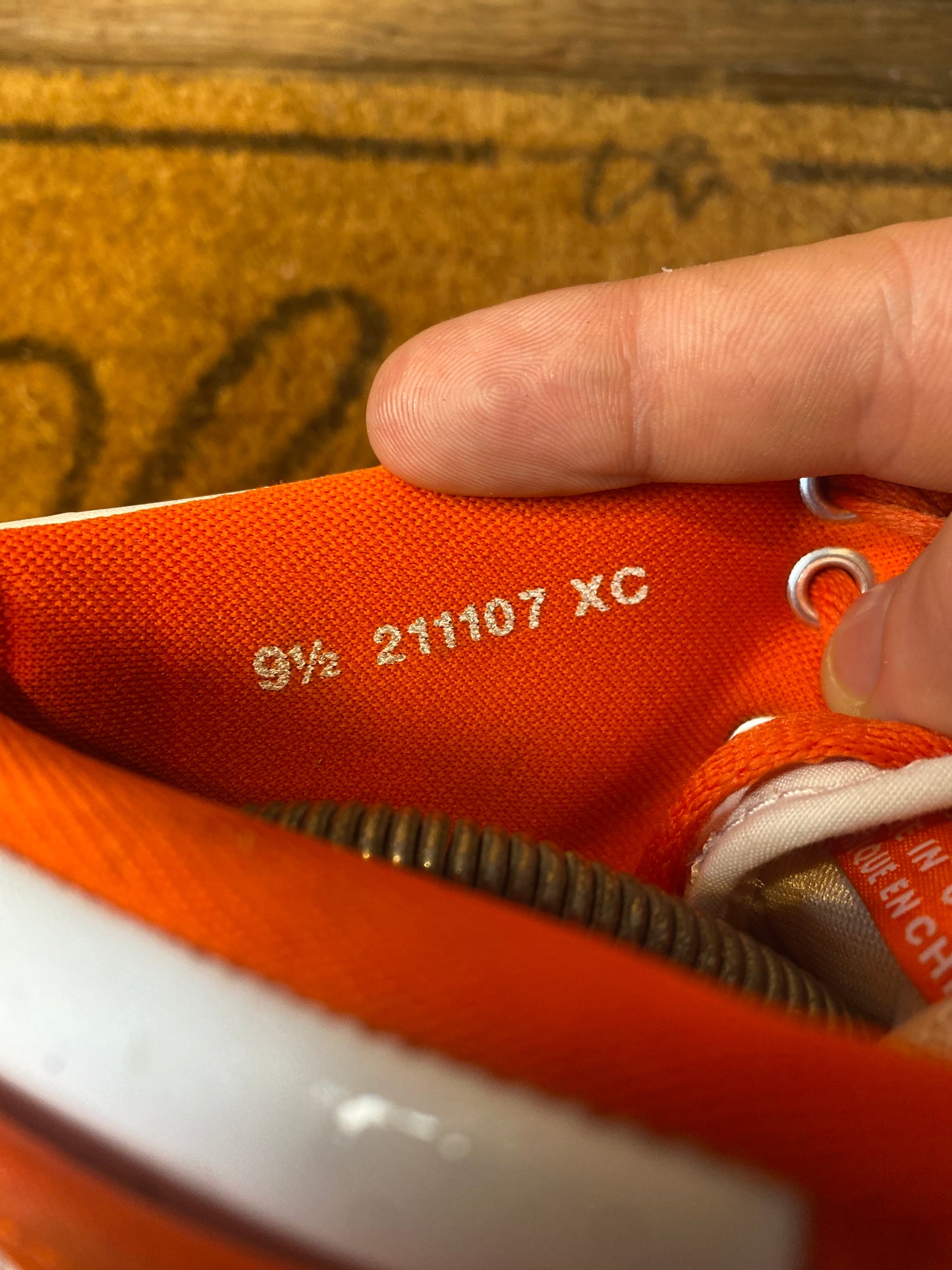 JORDAN 1 AJKO ‘RUSH ORANGE’ - UK 8.5