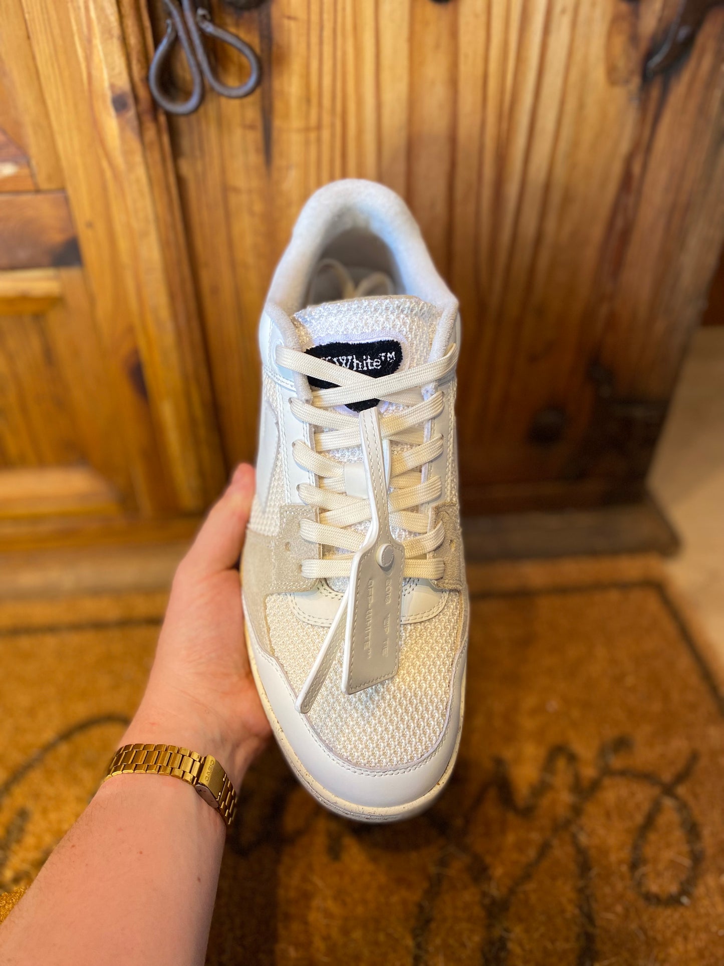 OFF-WHITE OUT OF OFFICE LOW SLIM ‘WHITE’ - UK 12