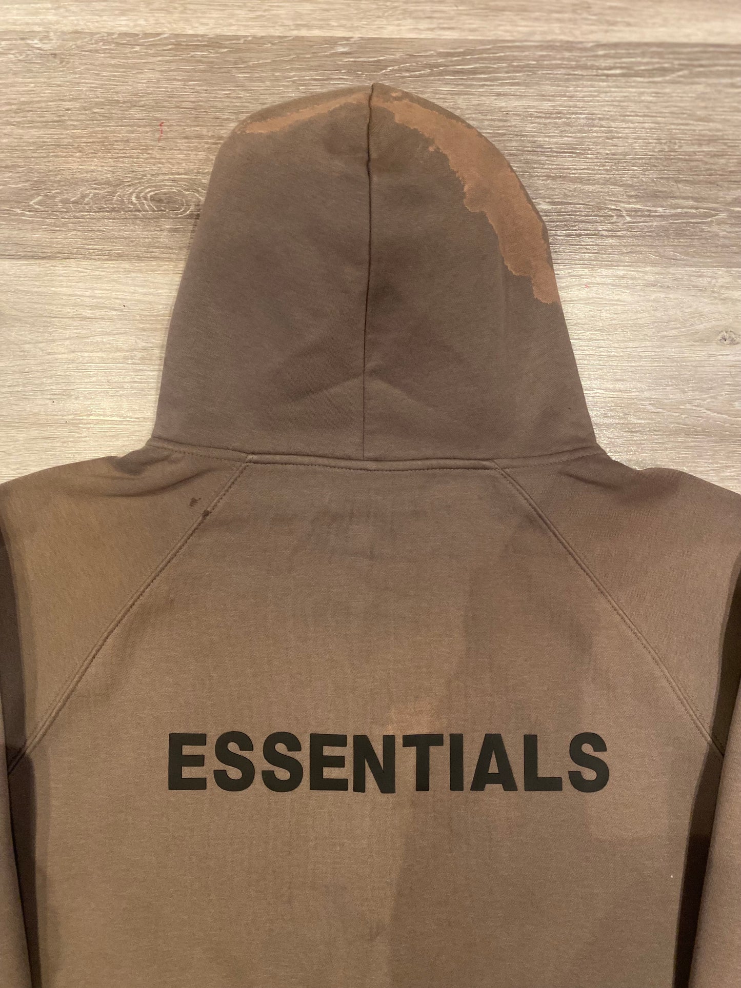 ESSENTIALS ZIP UP HOODIE - M