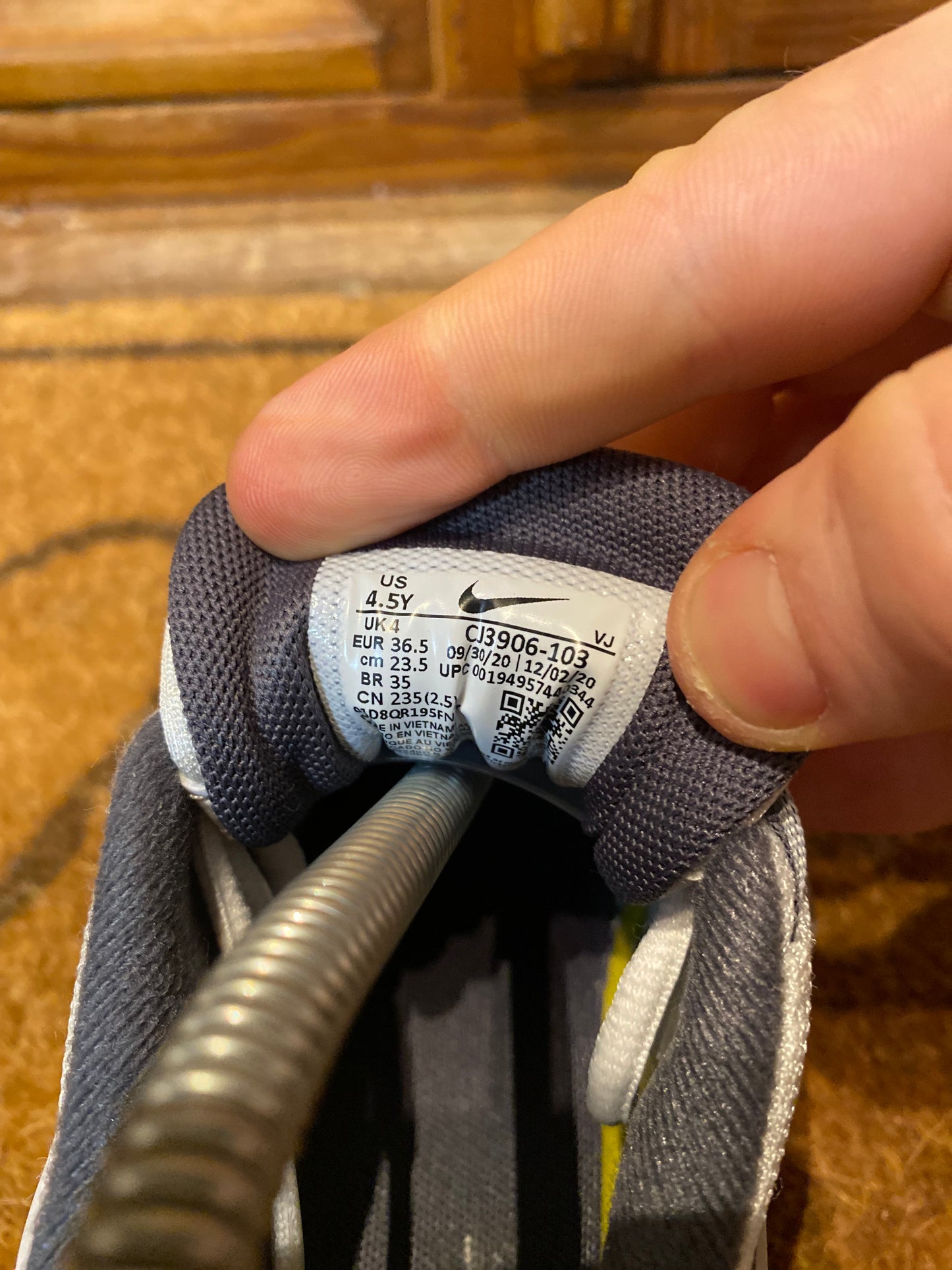 NIKE AIR MAX 95 ‘WHITE GAME ROYAL’ - UK 4