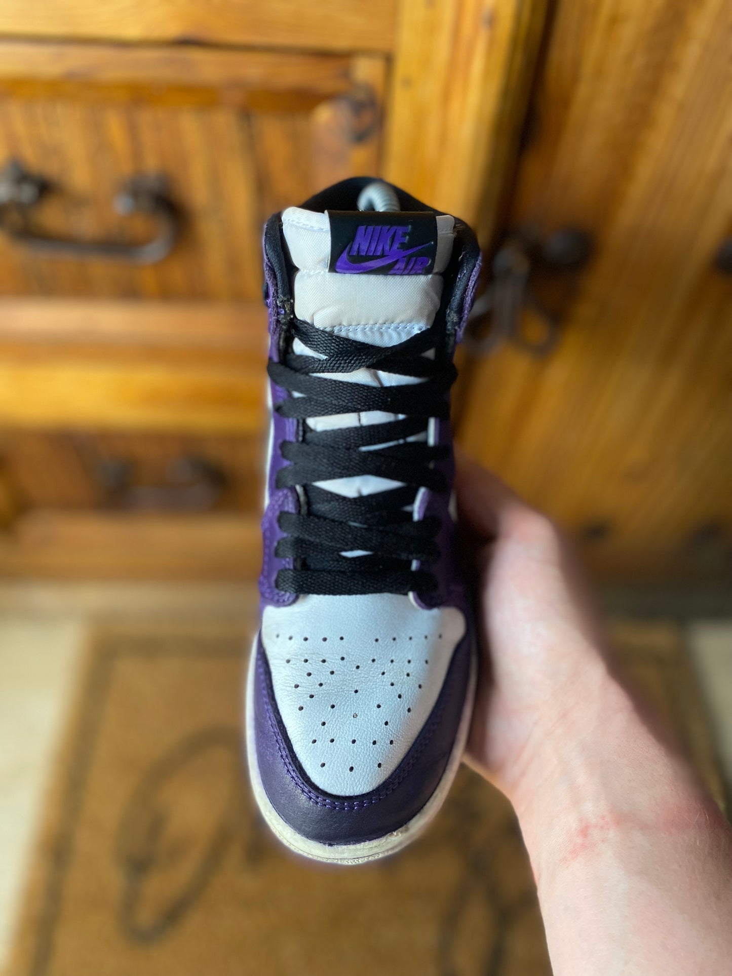 JORDAN 1 HIGH ‘COURT PURPLE WHITE’ - UK 4