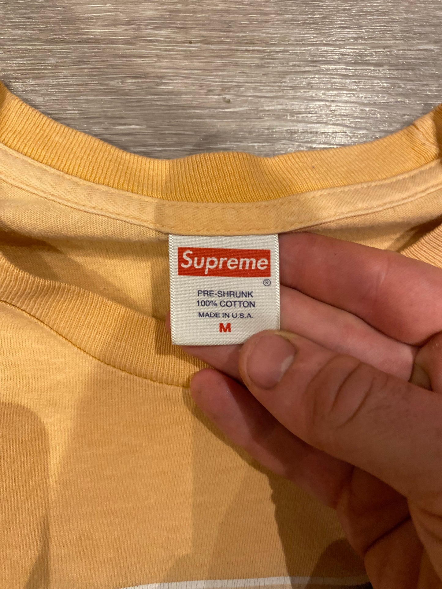 SUPREME NECKLACE TEE - M