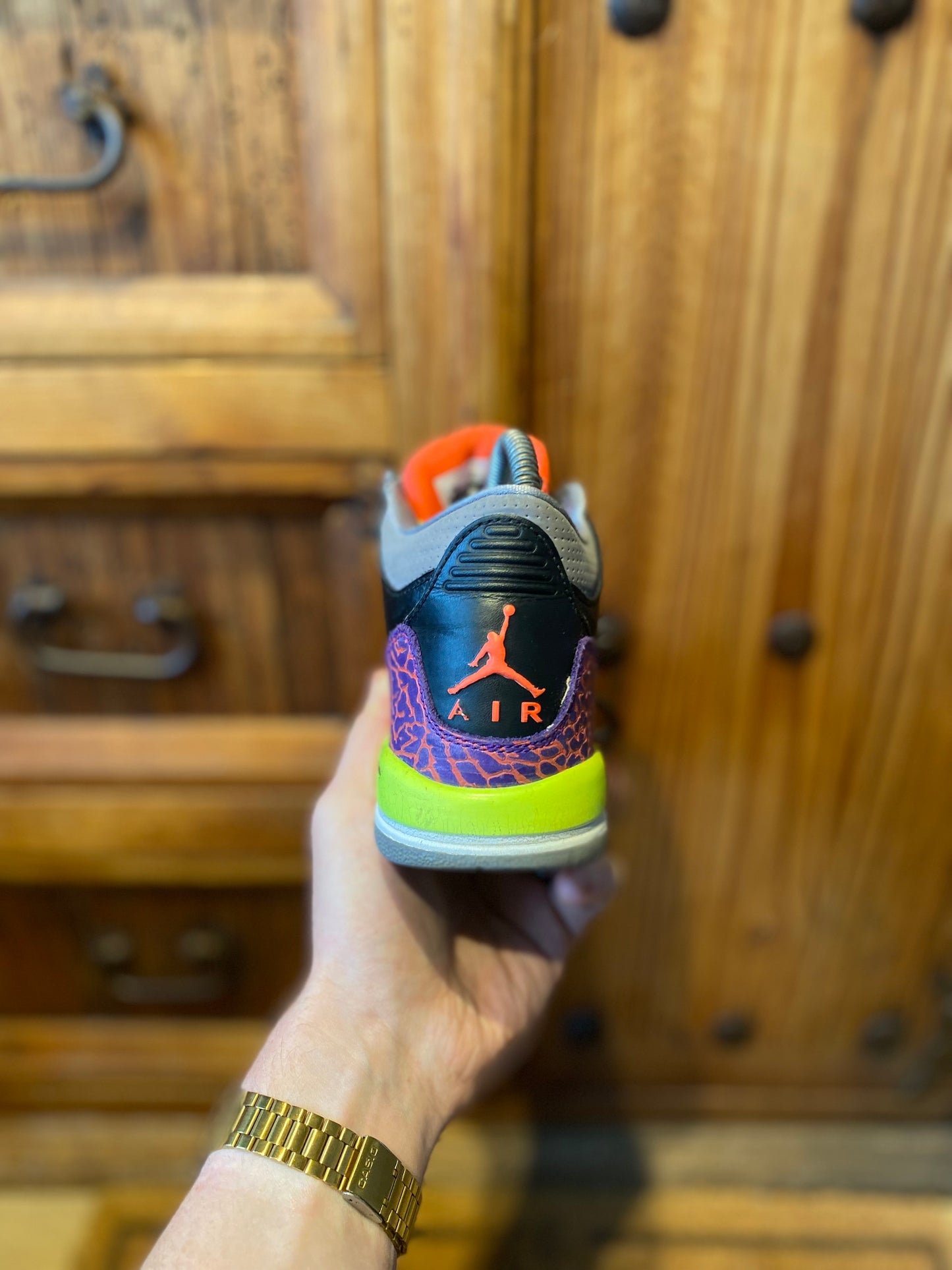 JORDAN 3 ‘BLACK ATOMIC RED’ - UK 3