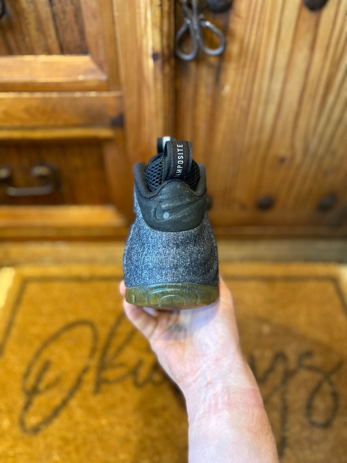 NIKE AIR FOAMPOSITE PRO ‘WOOL FLEECE’ - UK 8