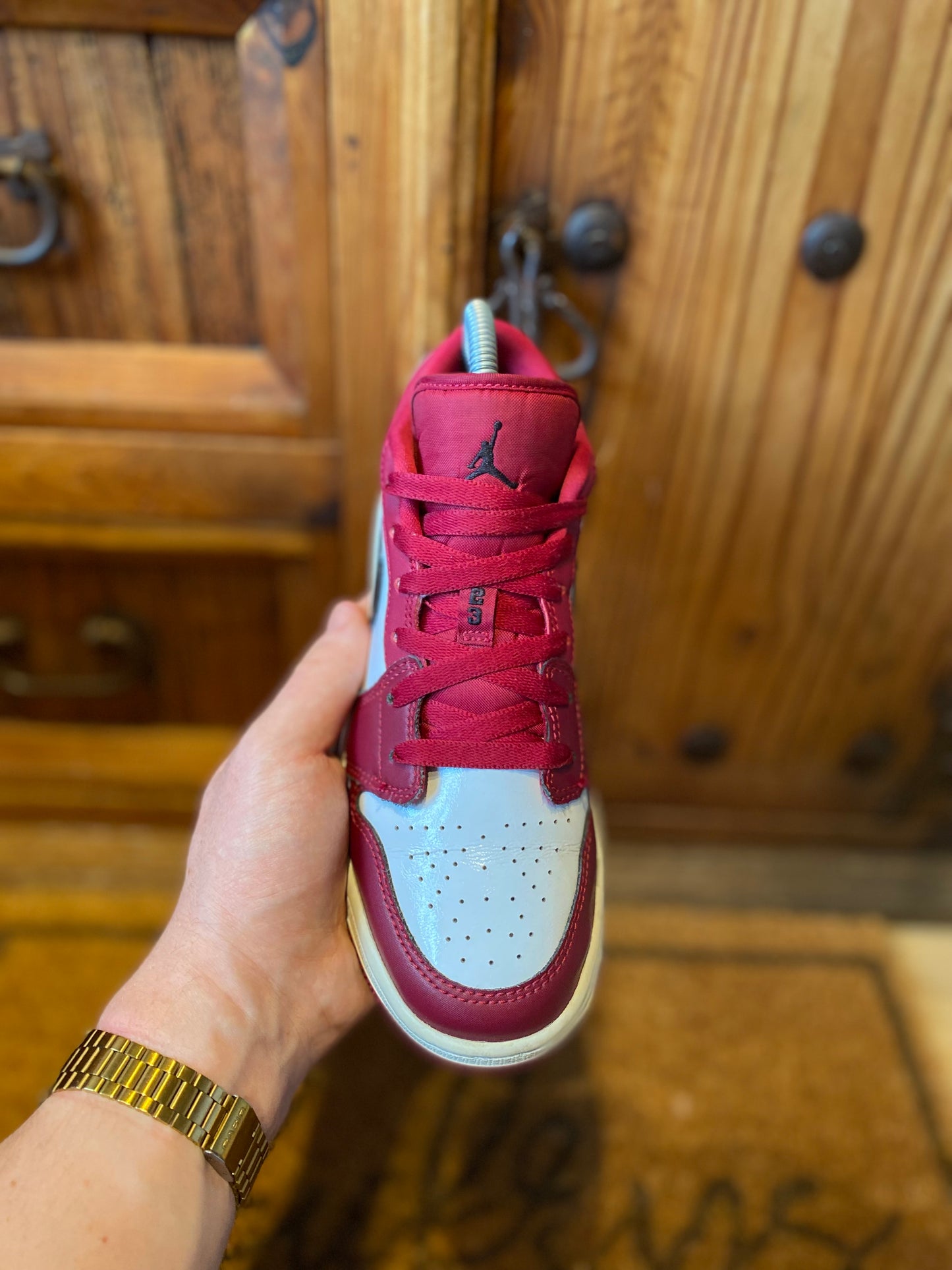 JORDAN 1 LOW ‘NOBLE RED’ - UK 5
