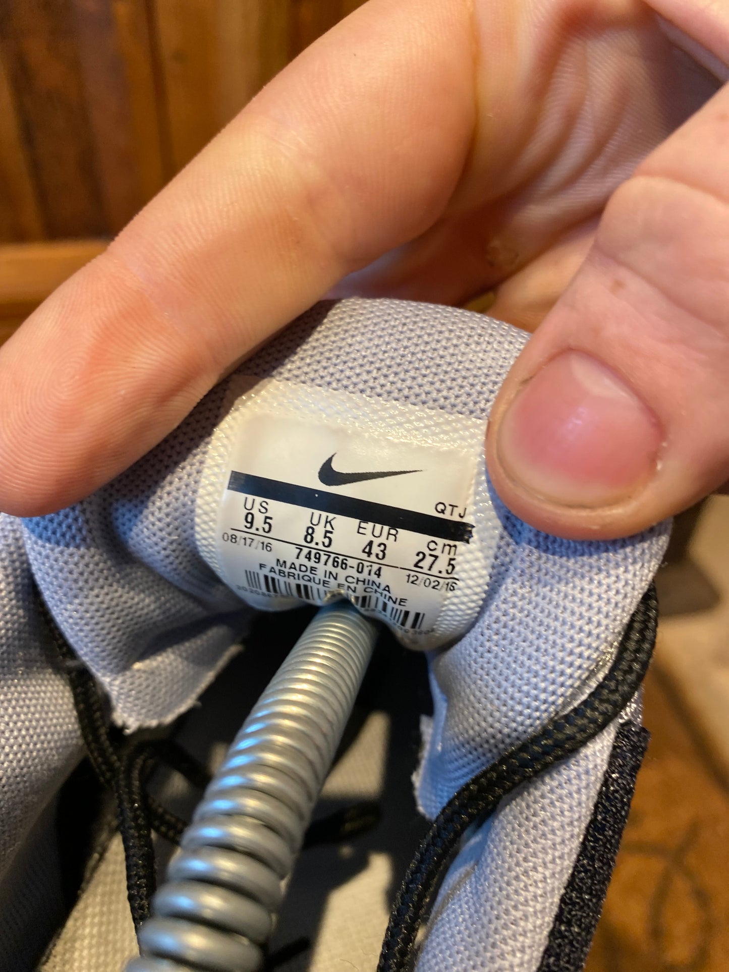 NIKE AIR MAX 95 ‘WOLF GREY ANTHRACITE’ - UK 8.5