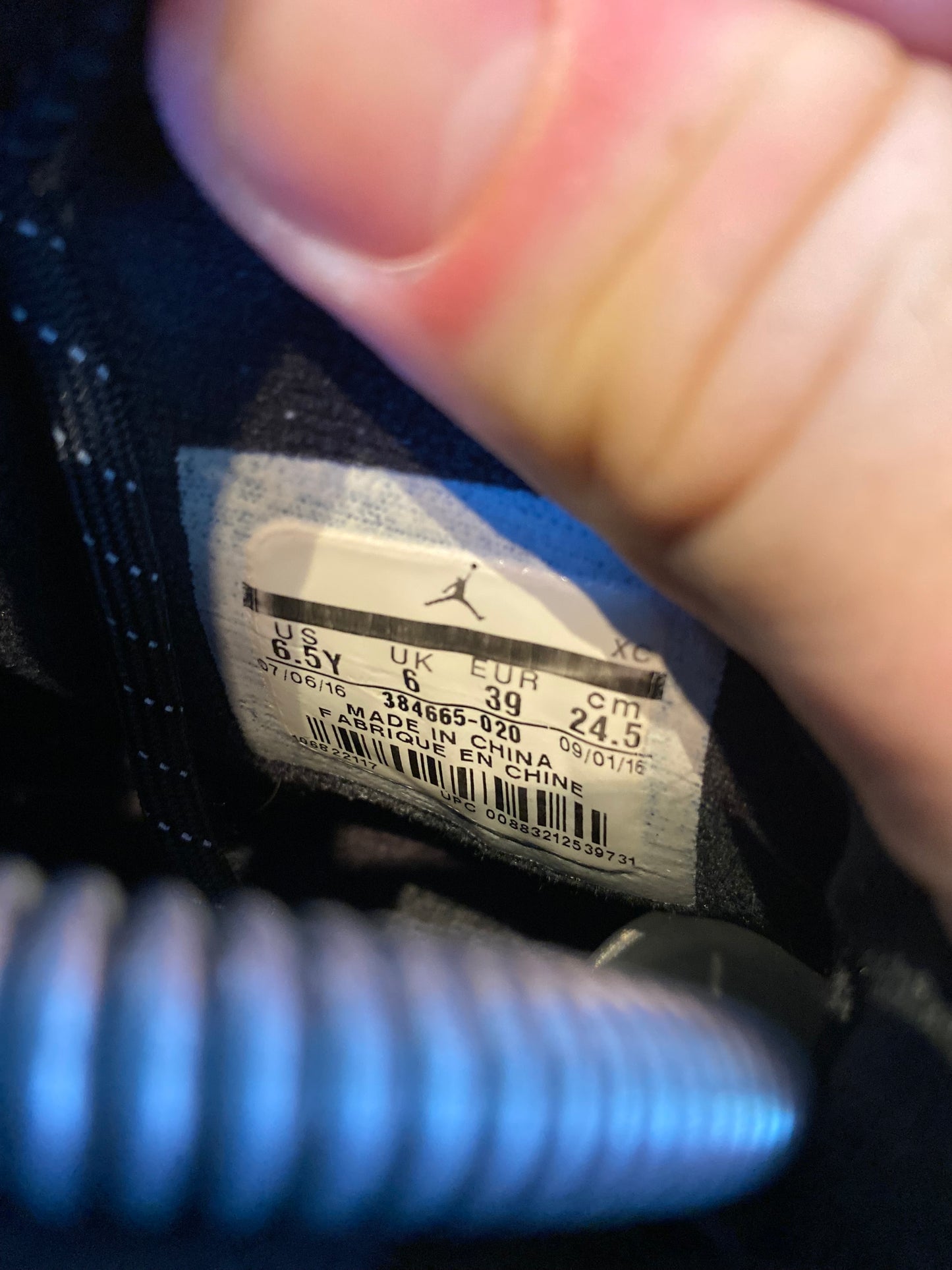 JORDAN 6 ‘BLACK CAT’ - UK 6