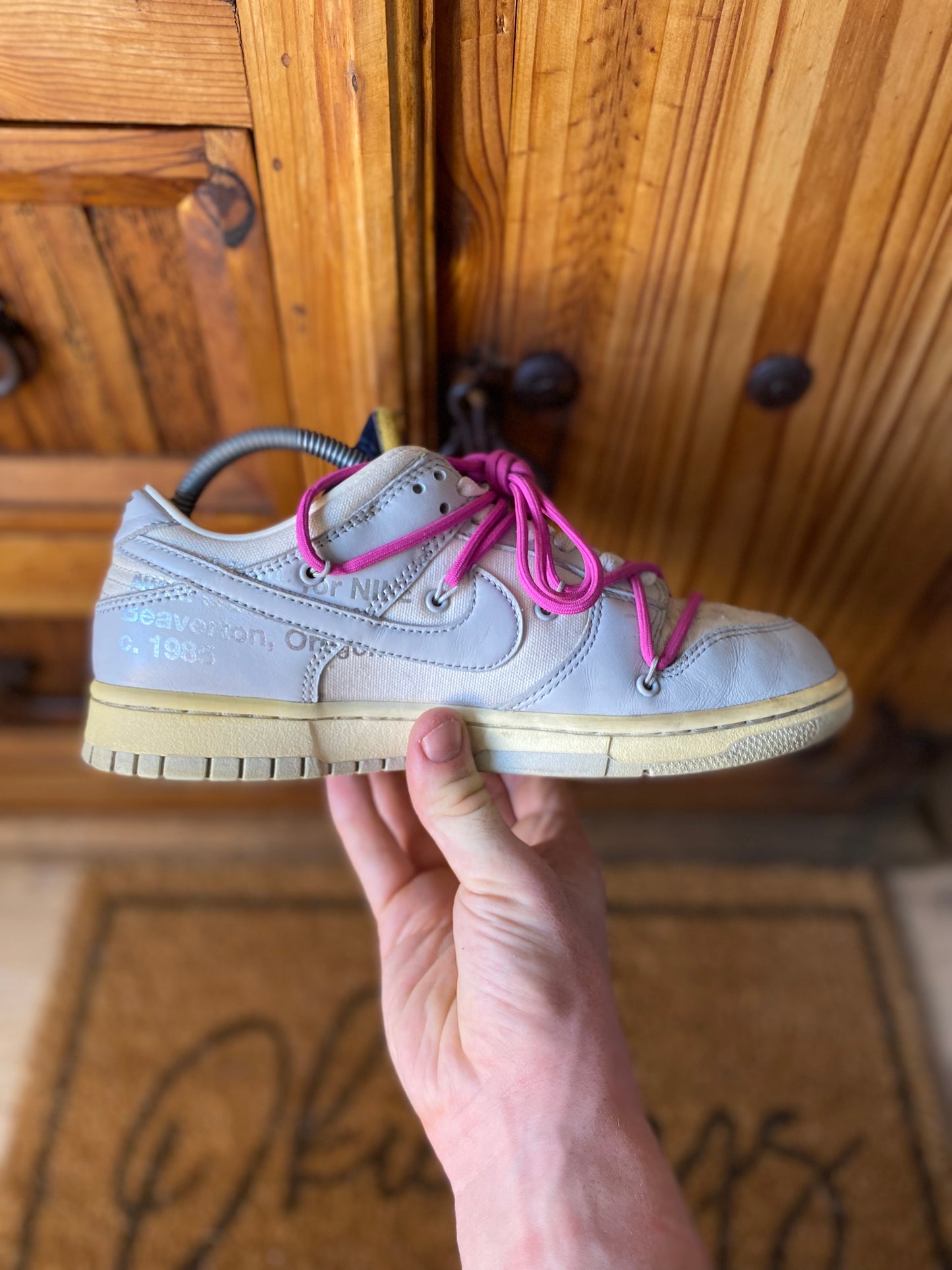 NIKE X OFF WHITE DUNK LOW ‘LOT 30’ - UK 6.5