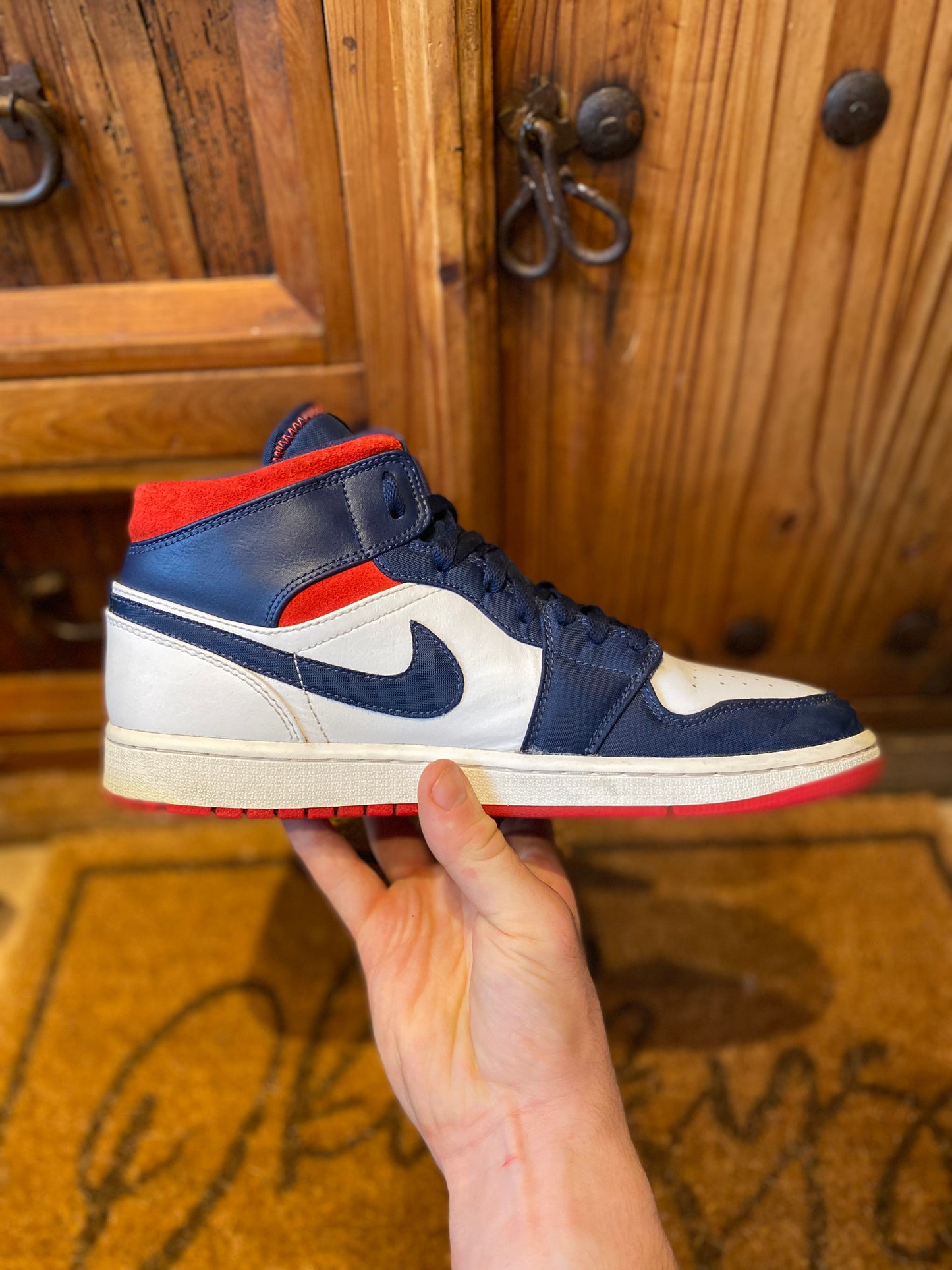 JORDAN 1 MID ‘USA’ - UK 9.5