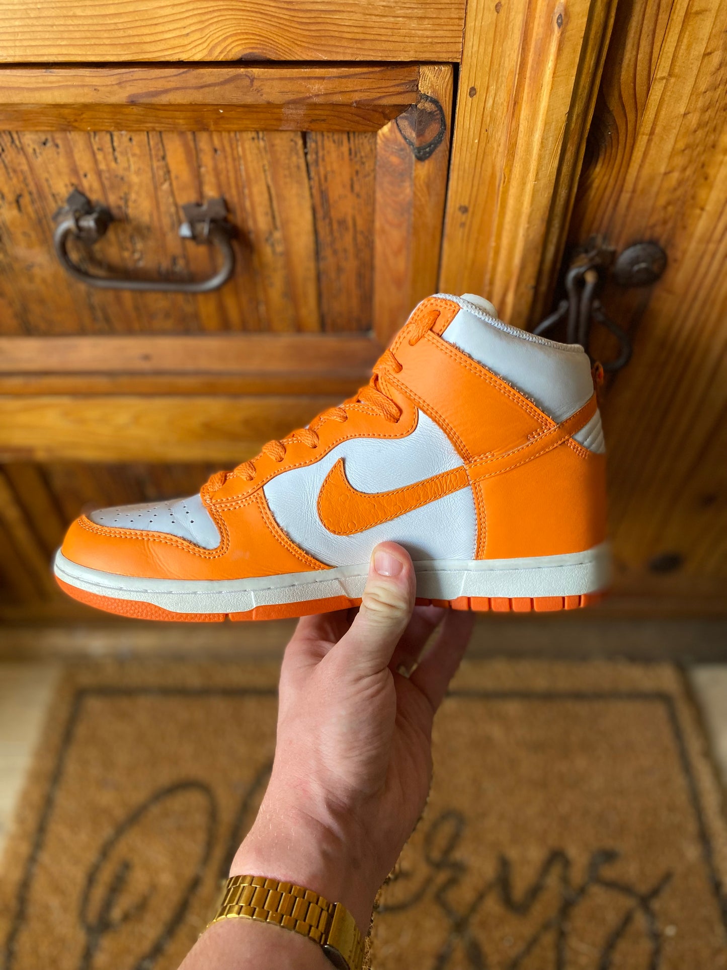 NIKE DUNK HIGH ‘MANDARIN’ 2011 - UK 8
