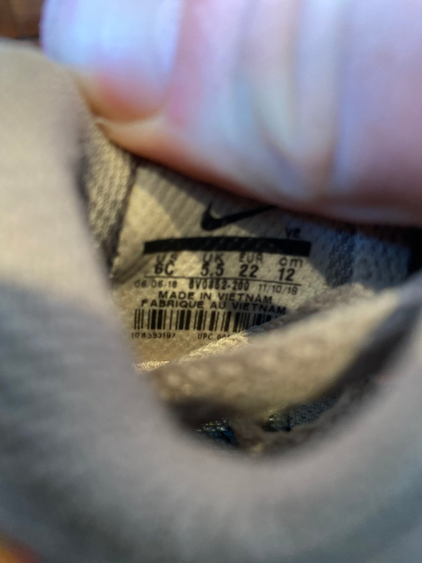 NIKE AIR MAX 90 ‘OFF-WHITE DESERT ORE’ - UK 5.5 TD