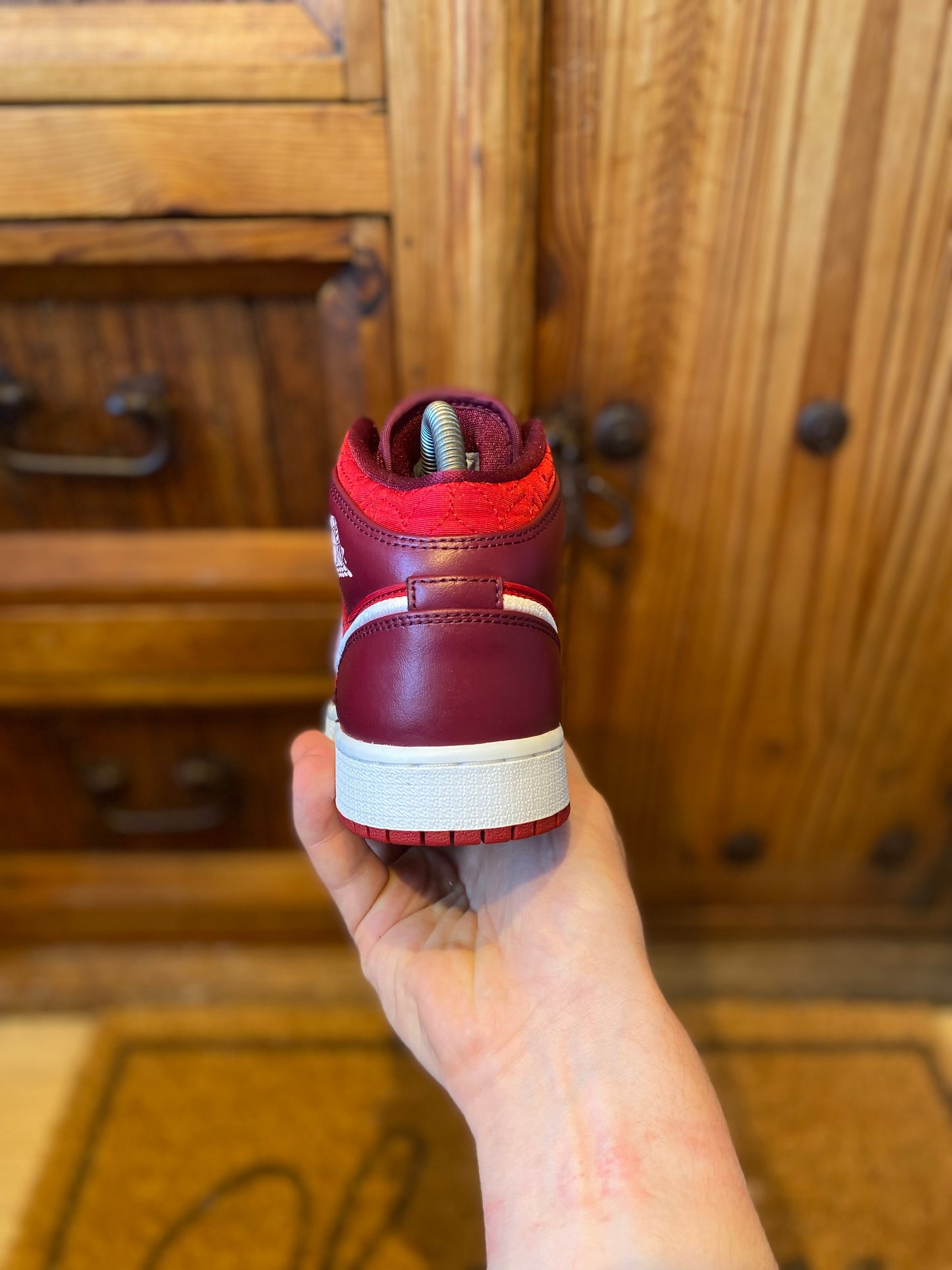 JORDAN 1 MID ‘RED QUILT’ - UK 4