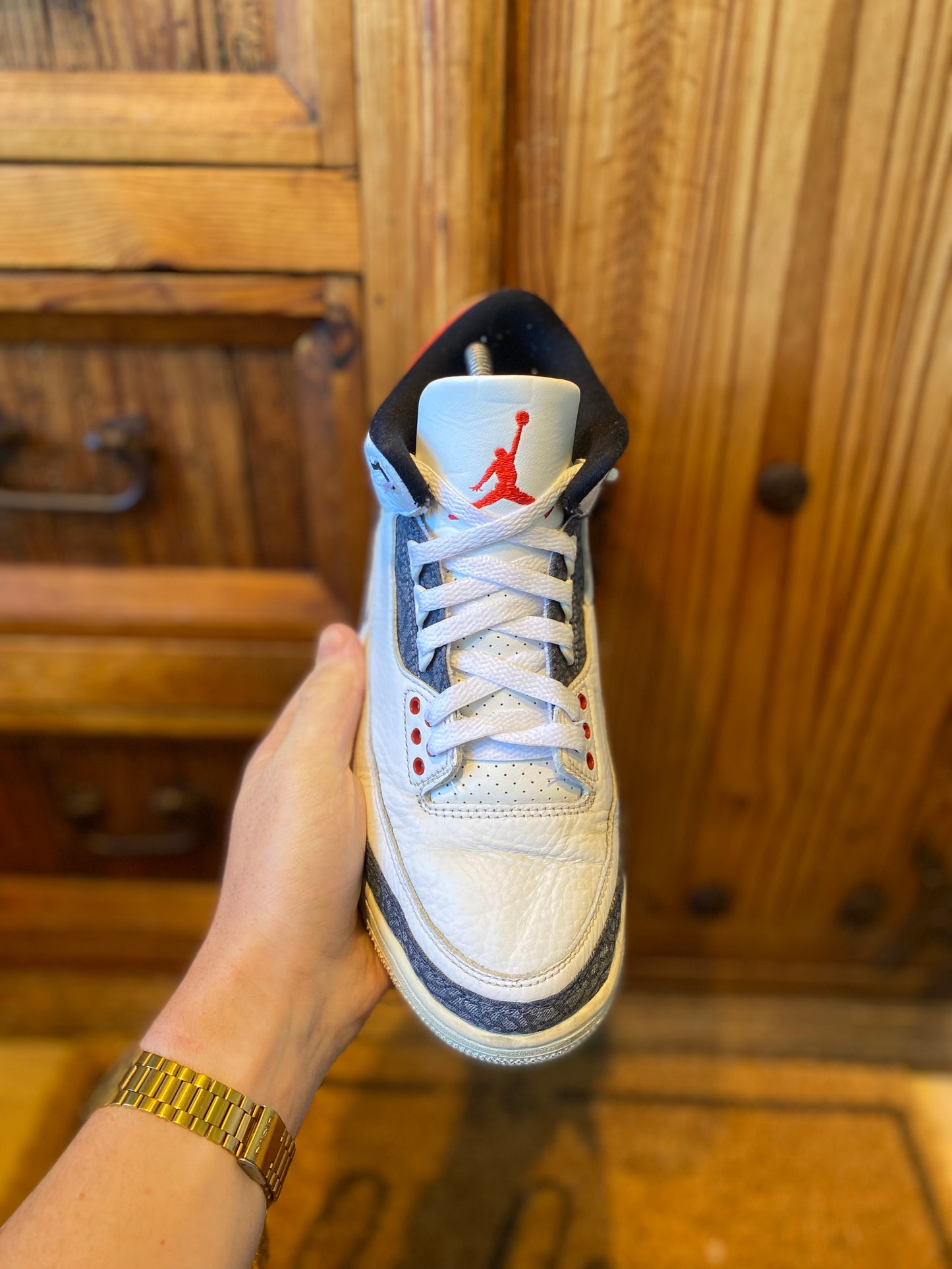 JORDAN 3 ‘SE-T CO.JP FIRE RED DENIM’ - UK 7.5