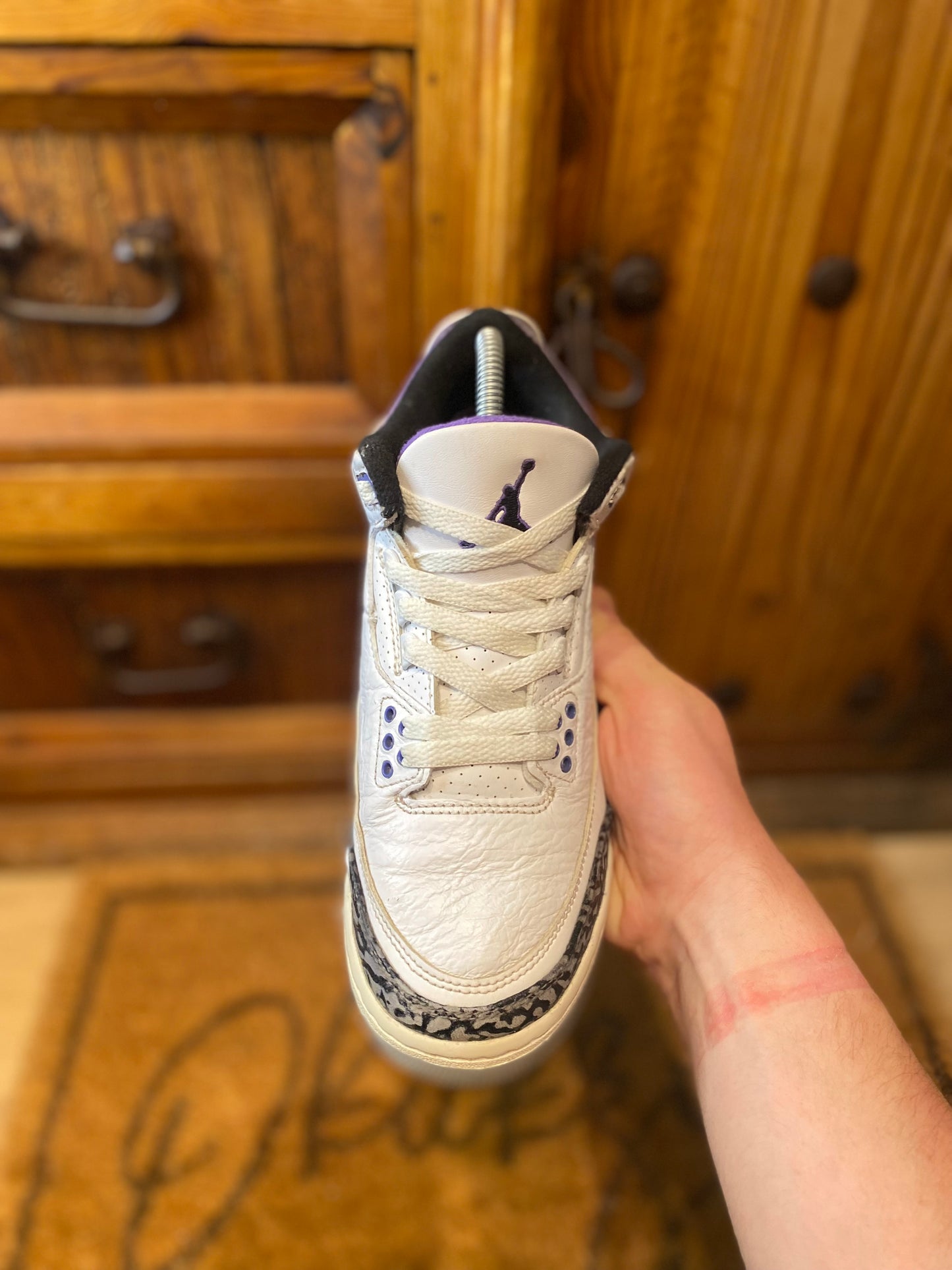 JORDAN 3 ‘DARK IRIS - UK 5.5