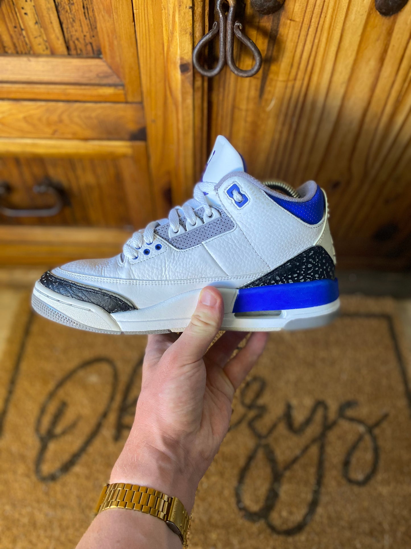 JORDAN 3 ‘RACER BLUE’ - UK 6.5