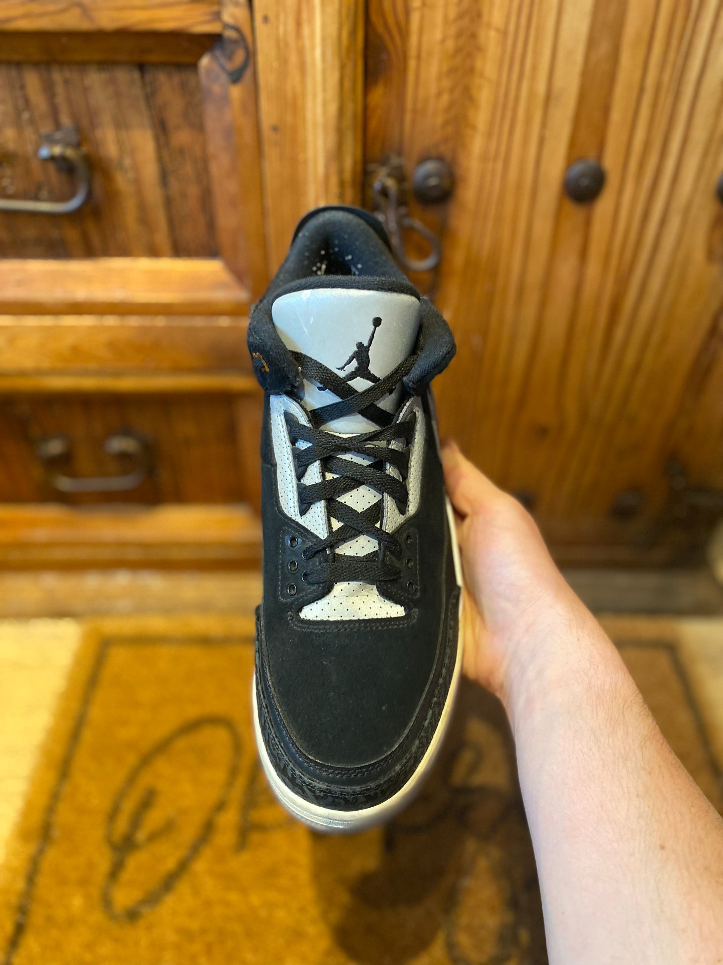 JORDAN 3 ‘TINKER HATFIELD BLACK CEMENT GOLD’ - UK 11